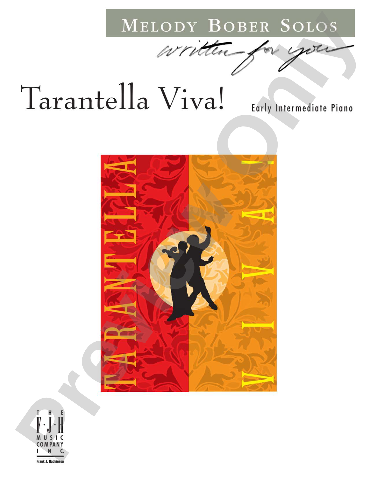 Tarantella Viva!: Piano