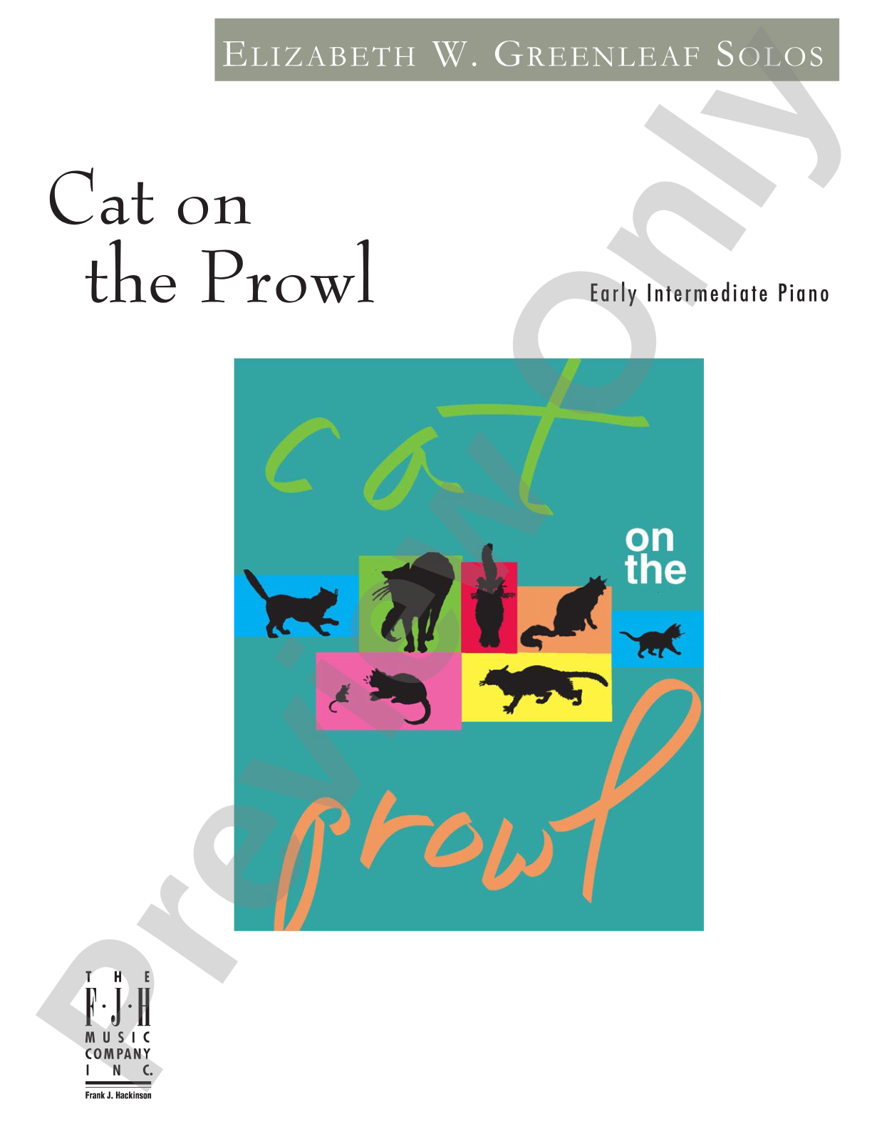 Cat on the Prowl: Piano