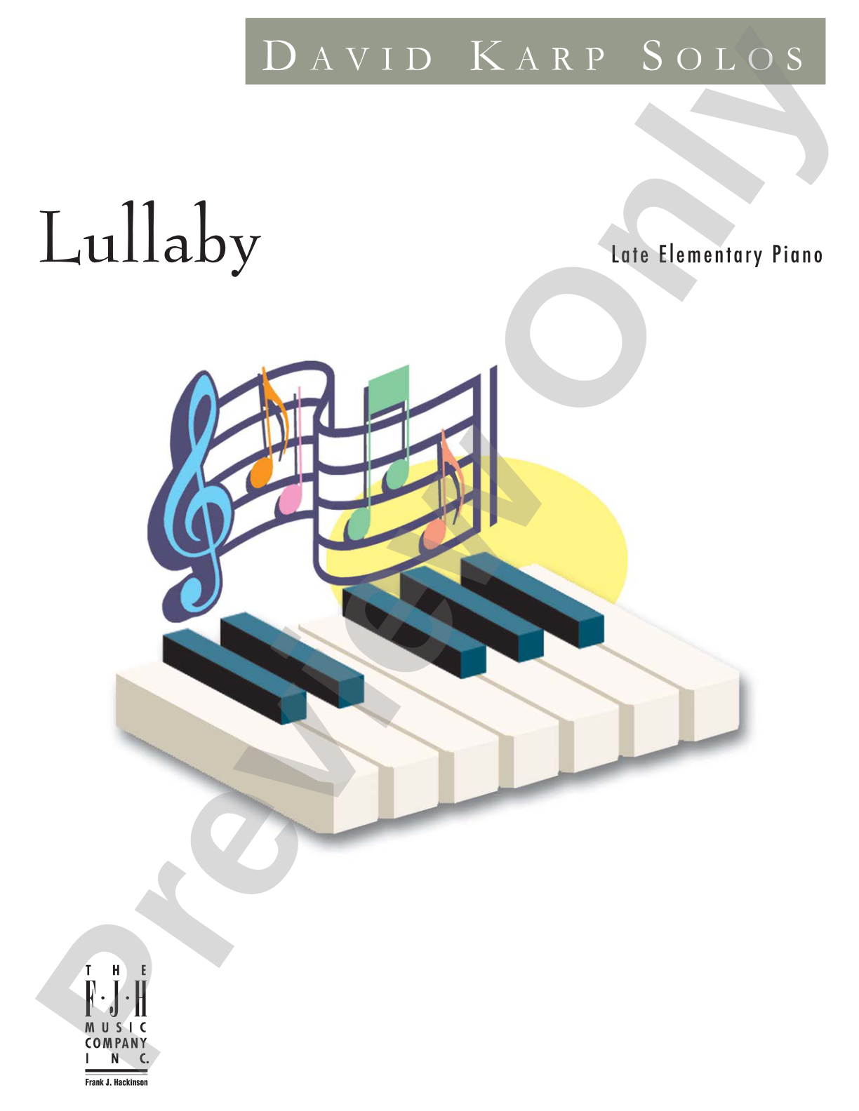 Lullaby: Piano