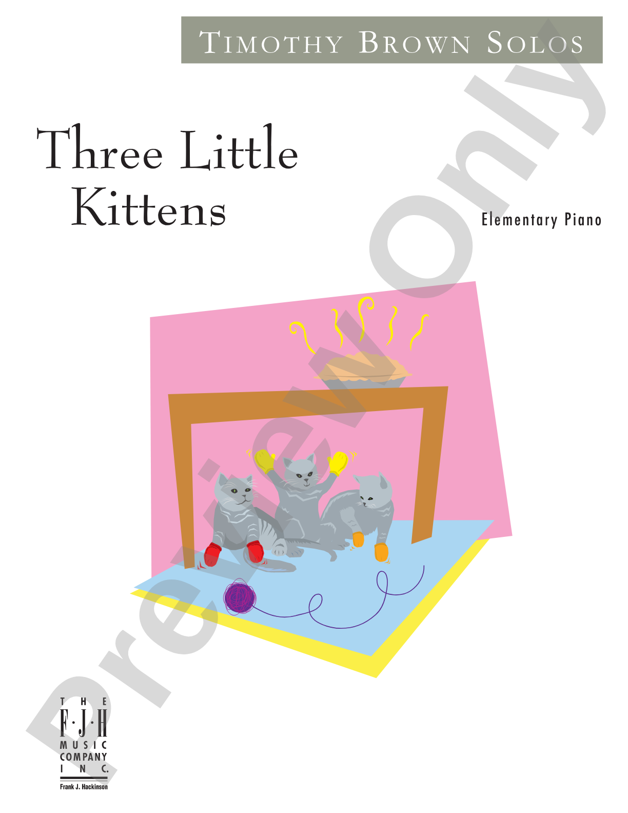 Three Little Kittens: Piano