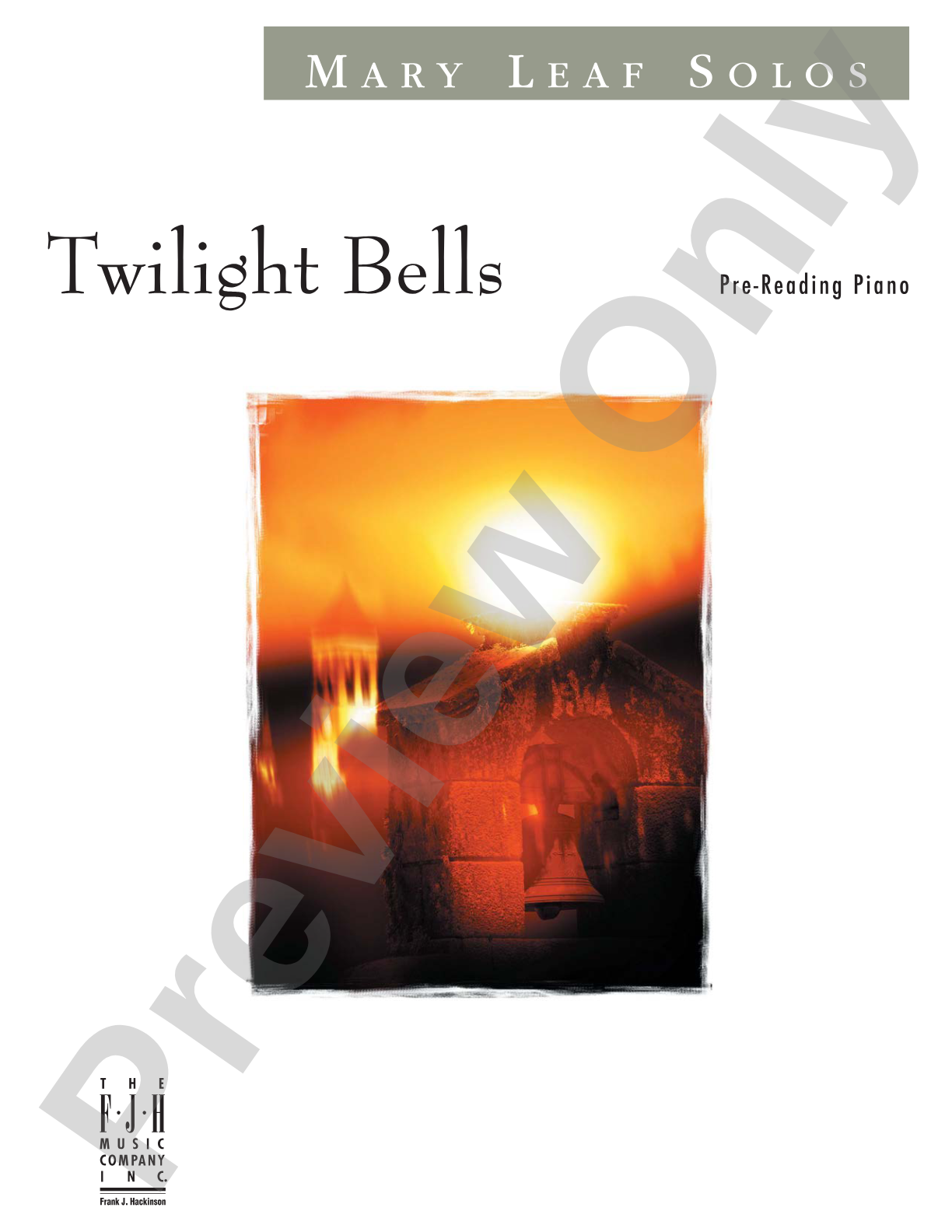 Twilight Bells: Piano