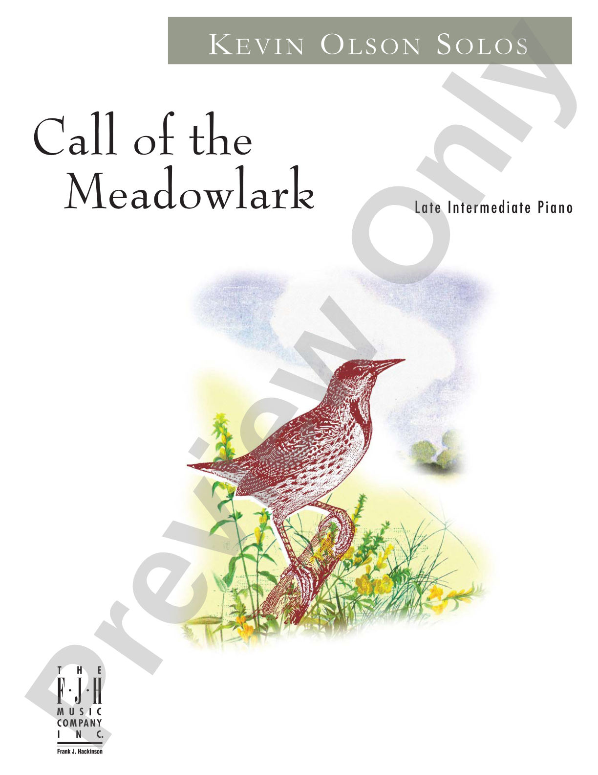 Call of the Meadowlark: Piano