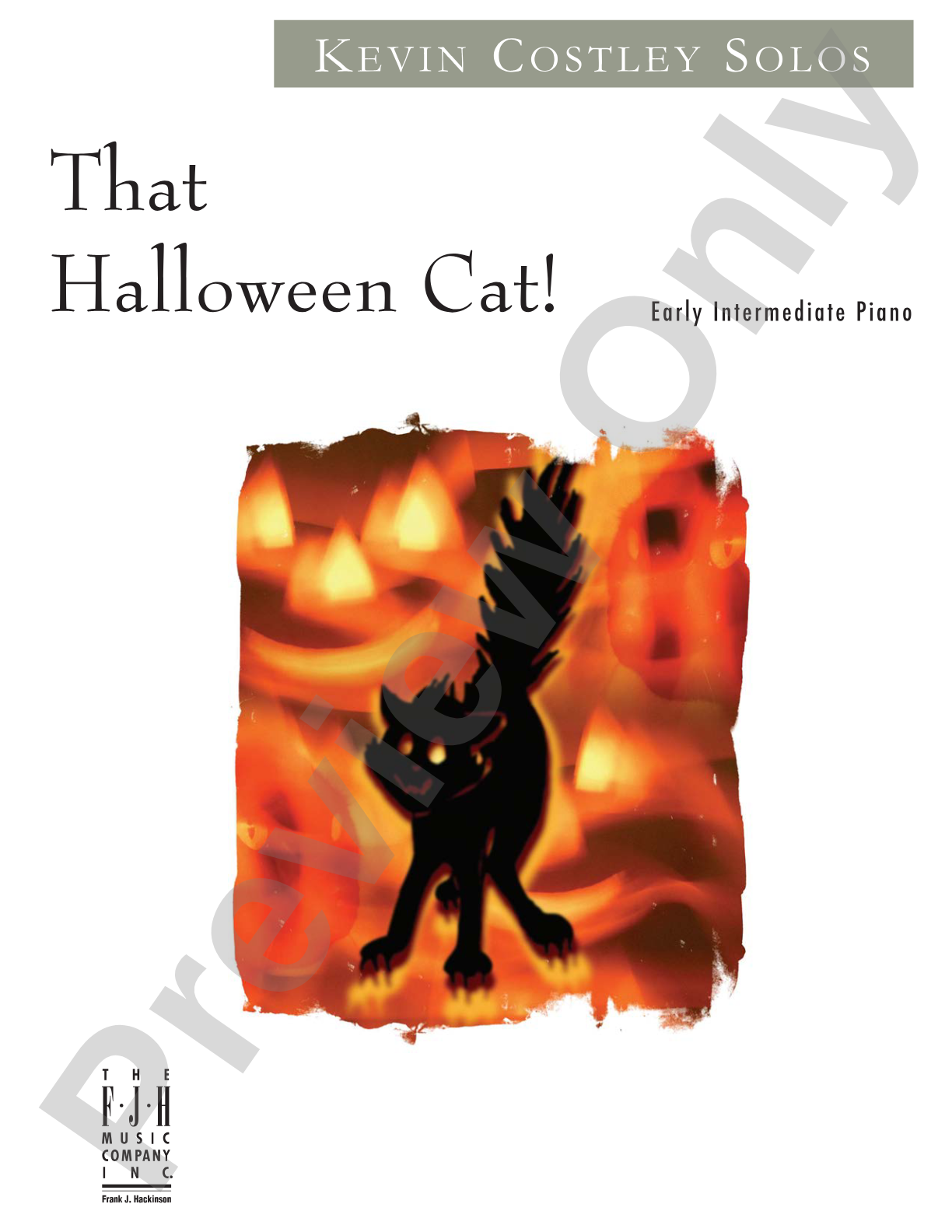 That Halloween Cat!: Piano
