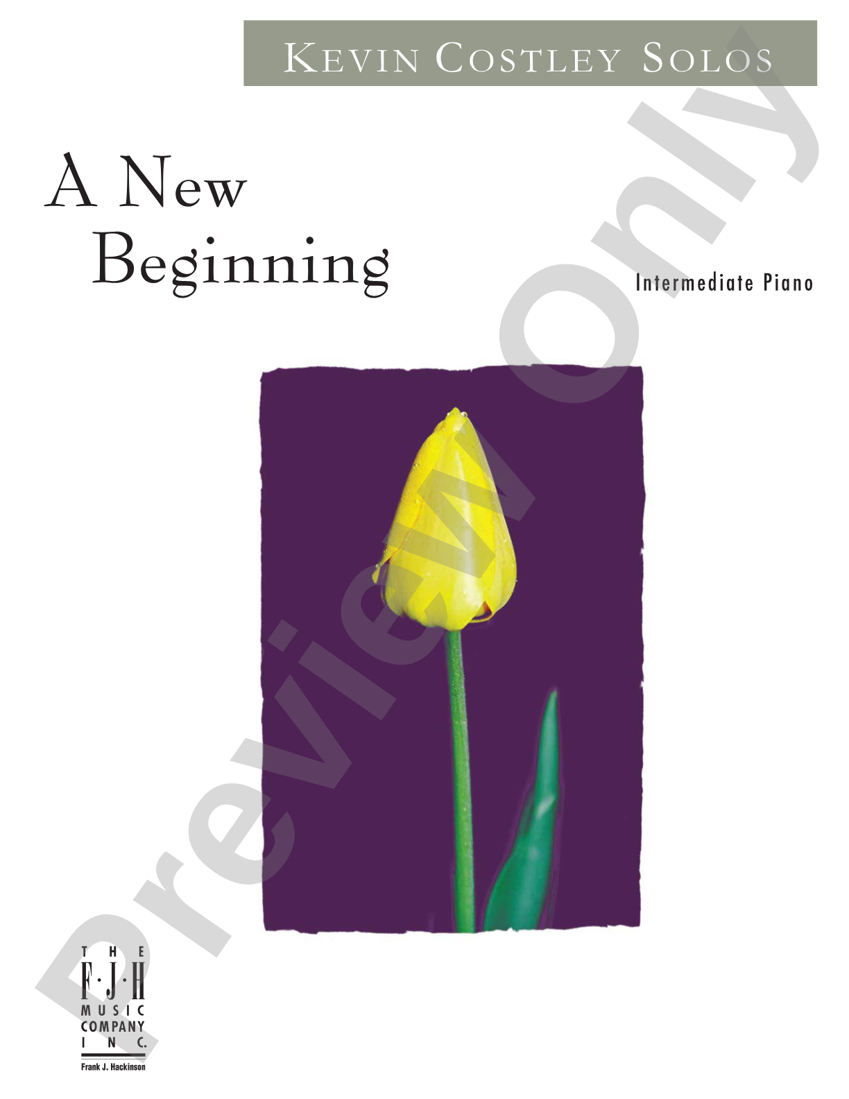 A New Beginning: Piano