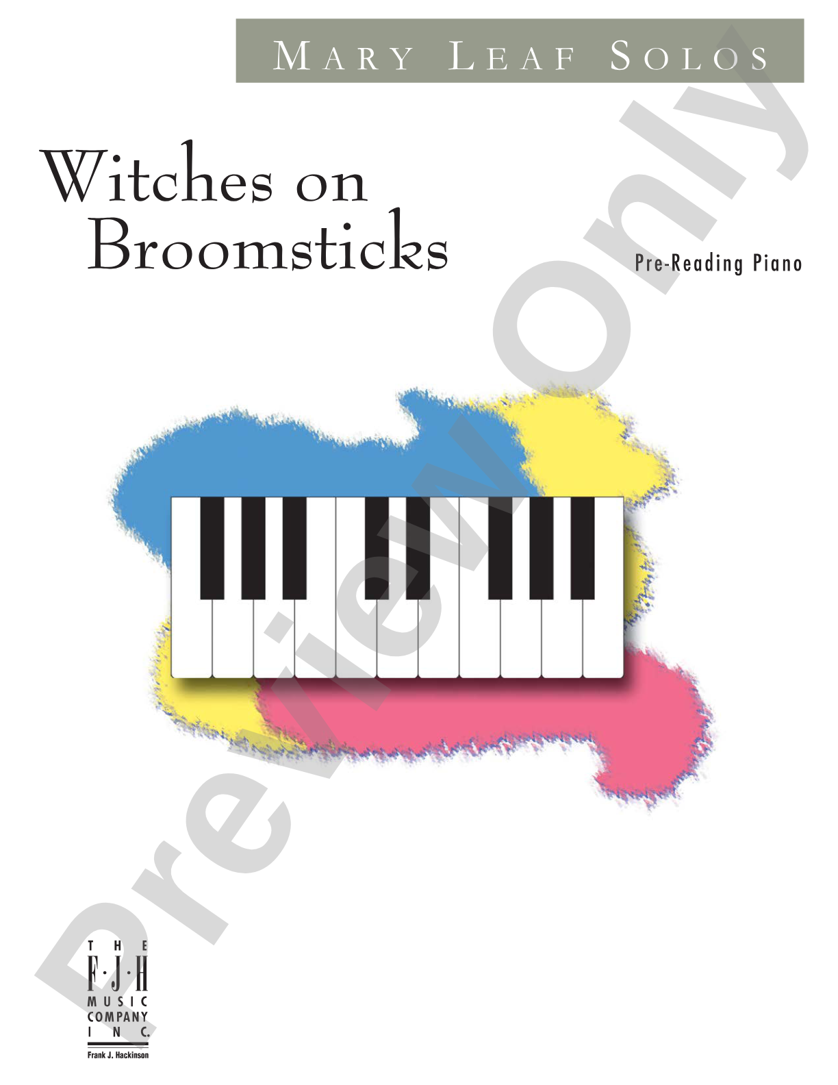 Witches on Broomsticks: Piano