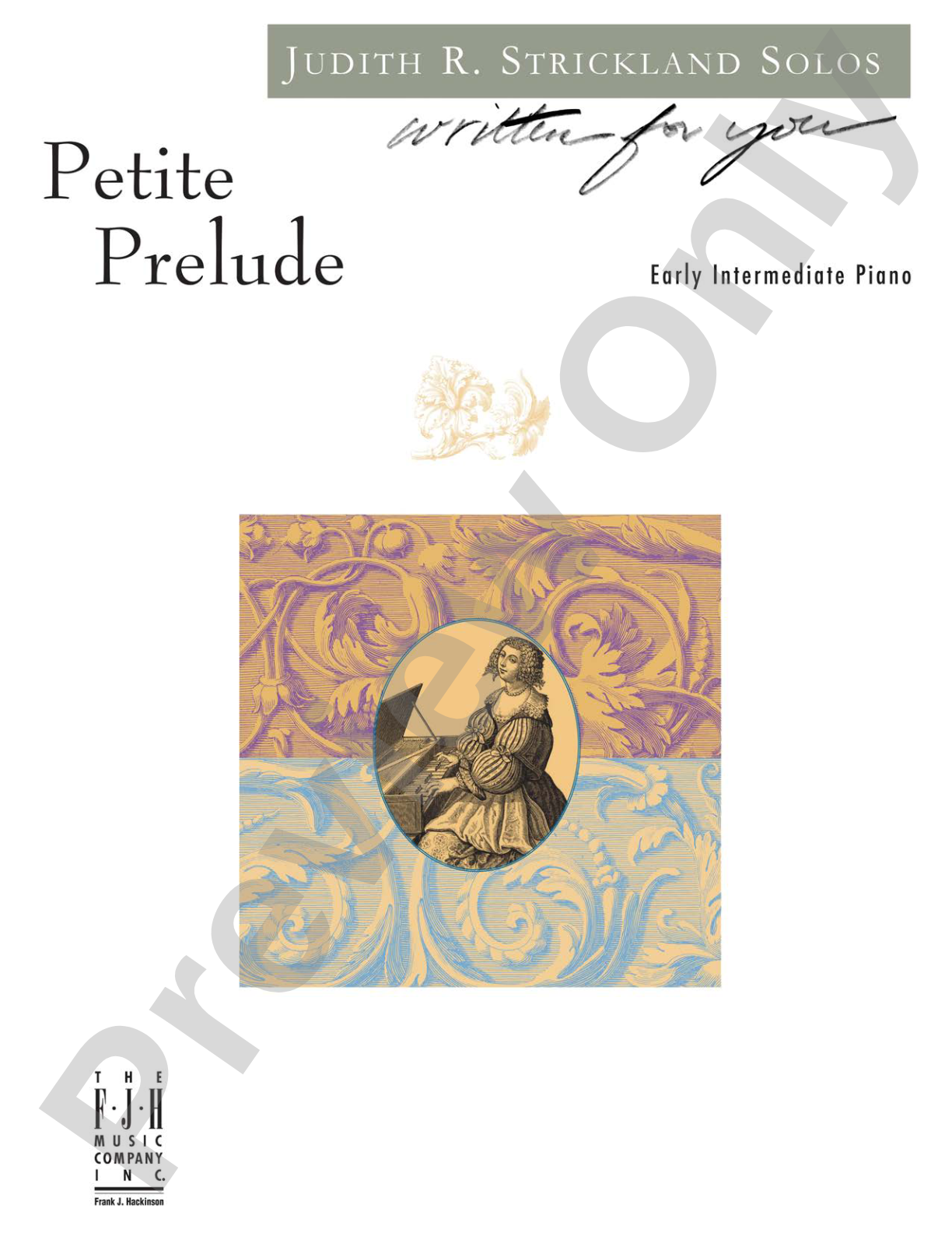 Petite Prelude: Piano