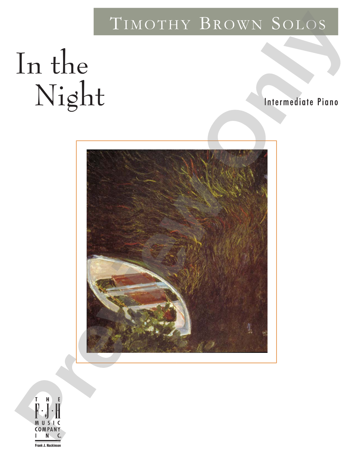 In the Night: Piano