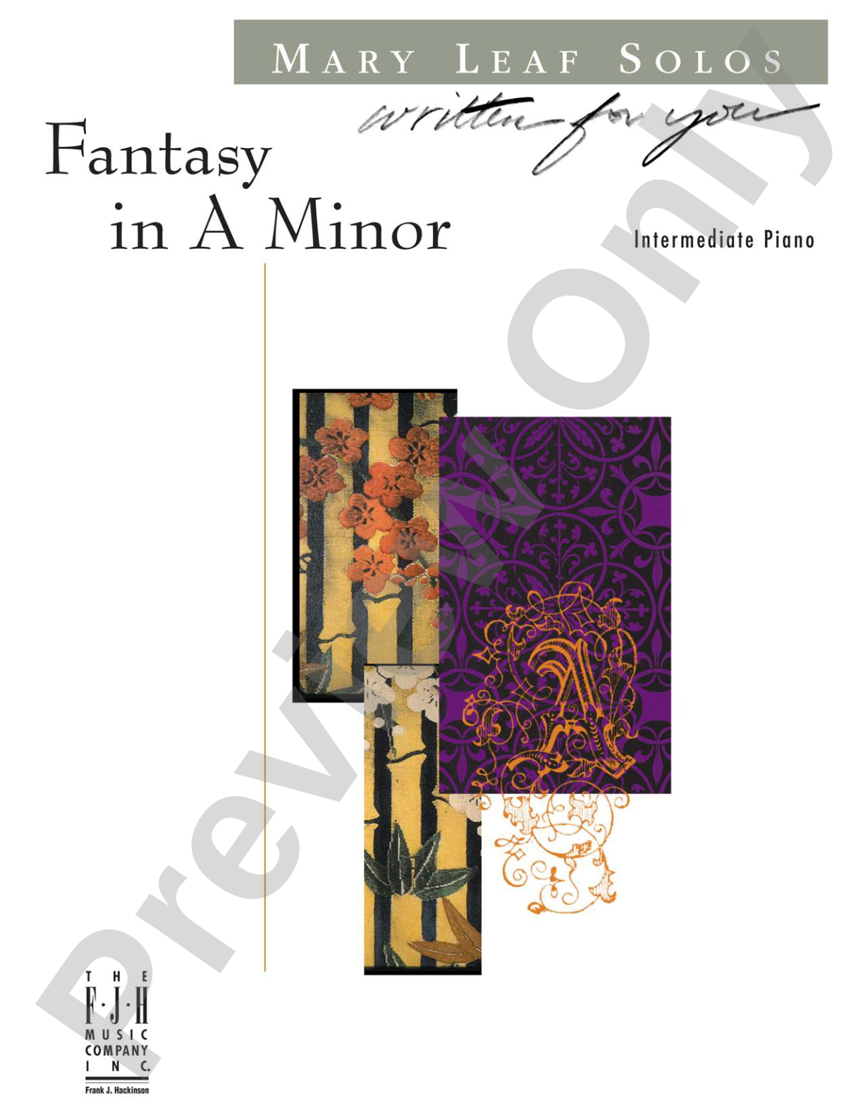 Fantasy in A Minor: Piano