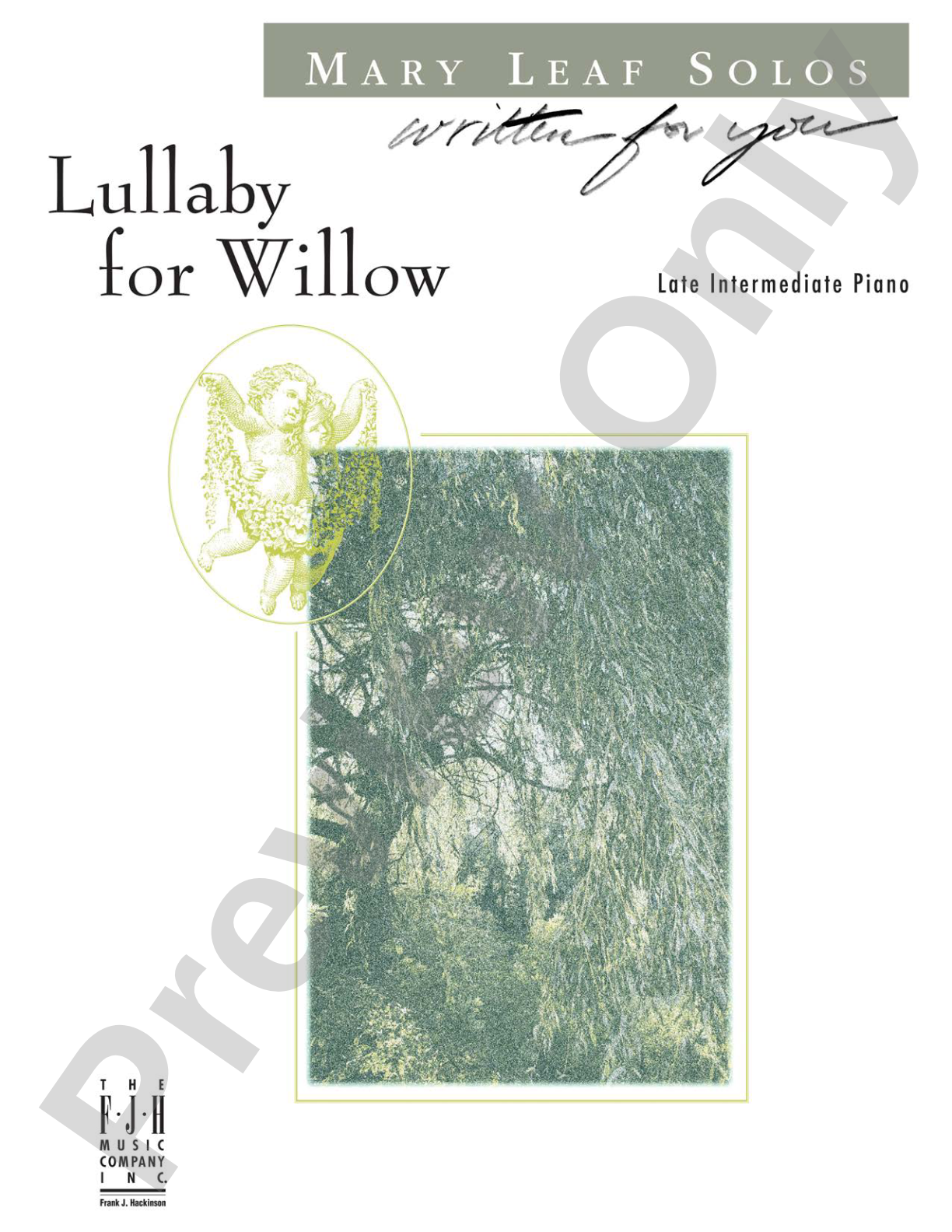 Lullaby for Willow: Piano
