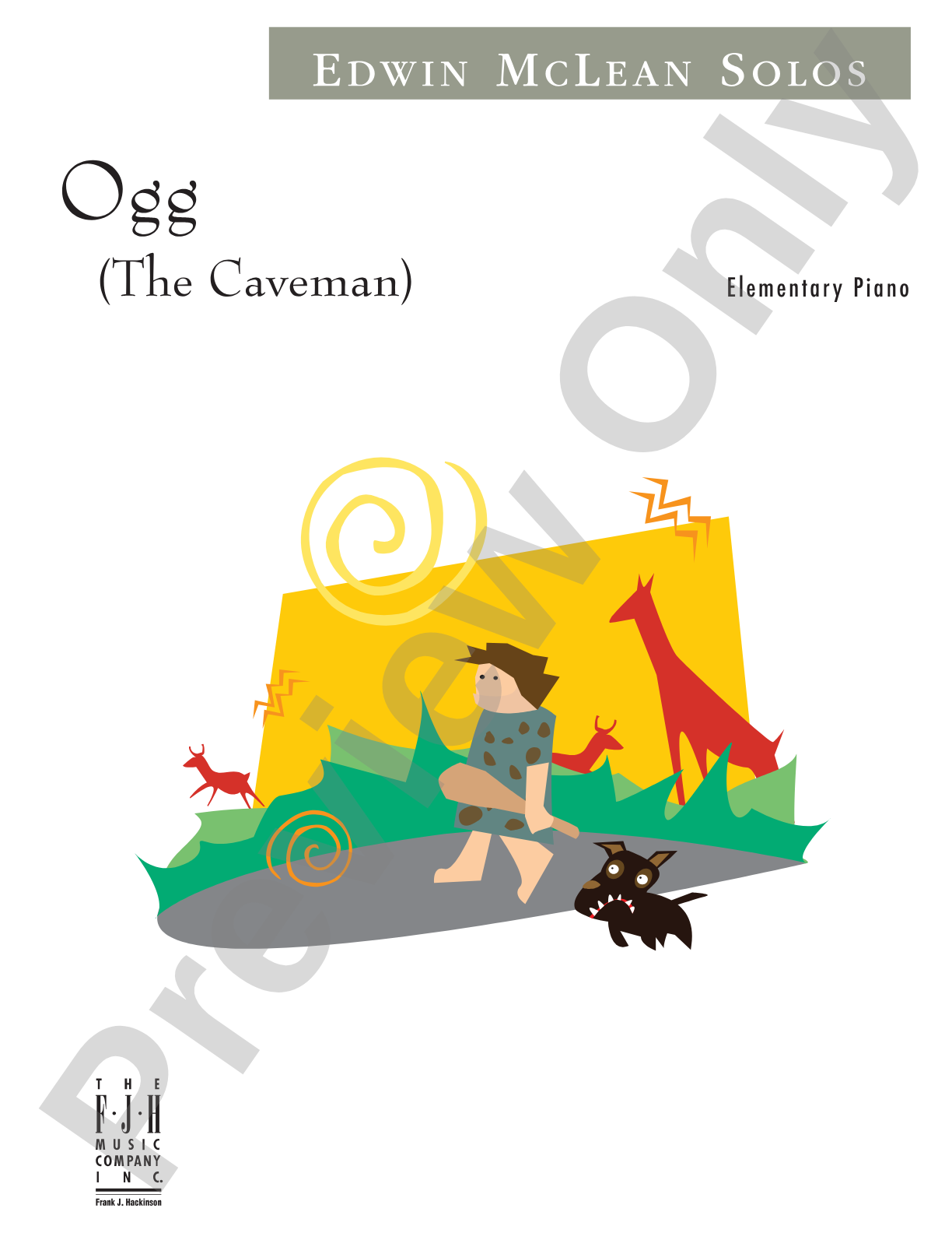 Ogg (The Caveman): Piano
