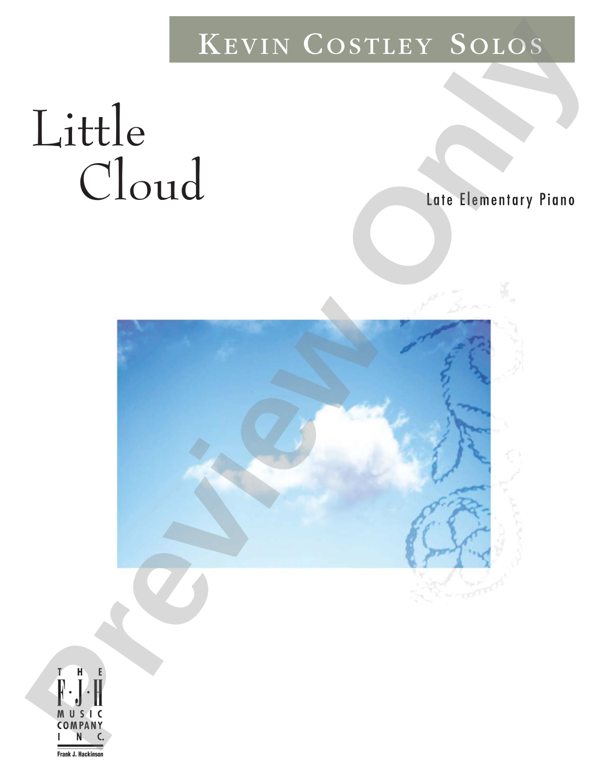 Little Cloud: Piano