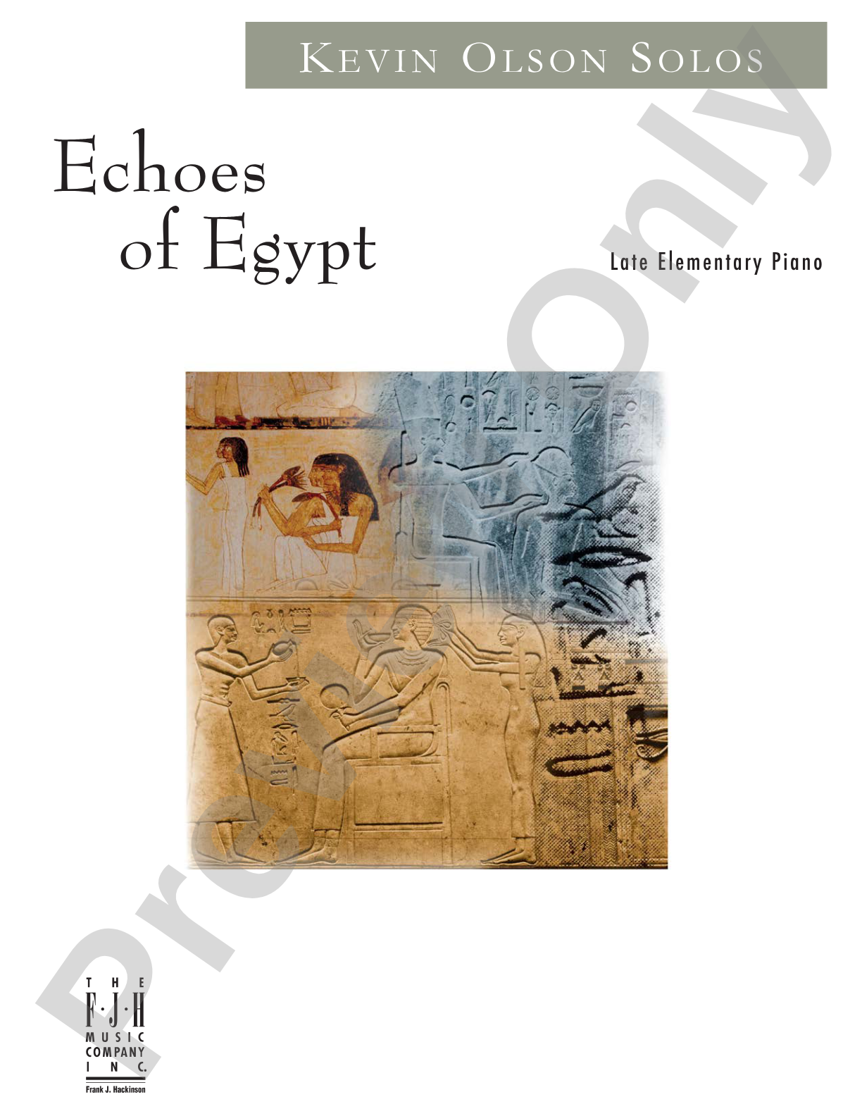 Echoes of Egypt: Piano