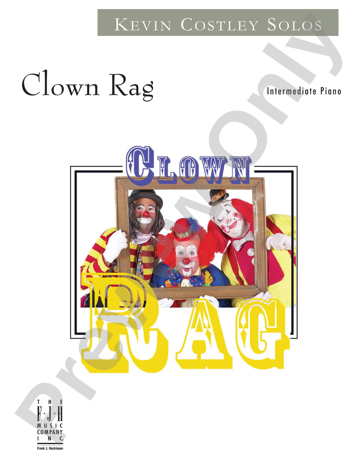 Clown Rag: Piano