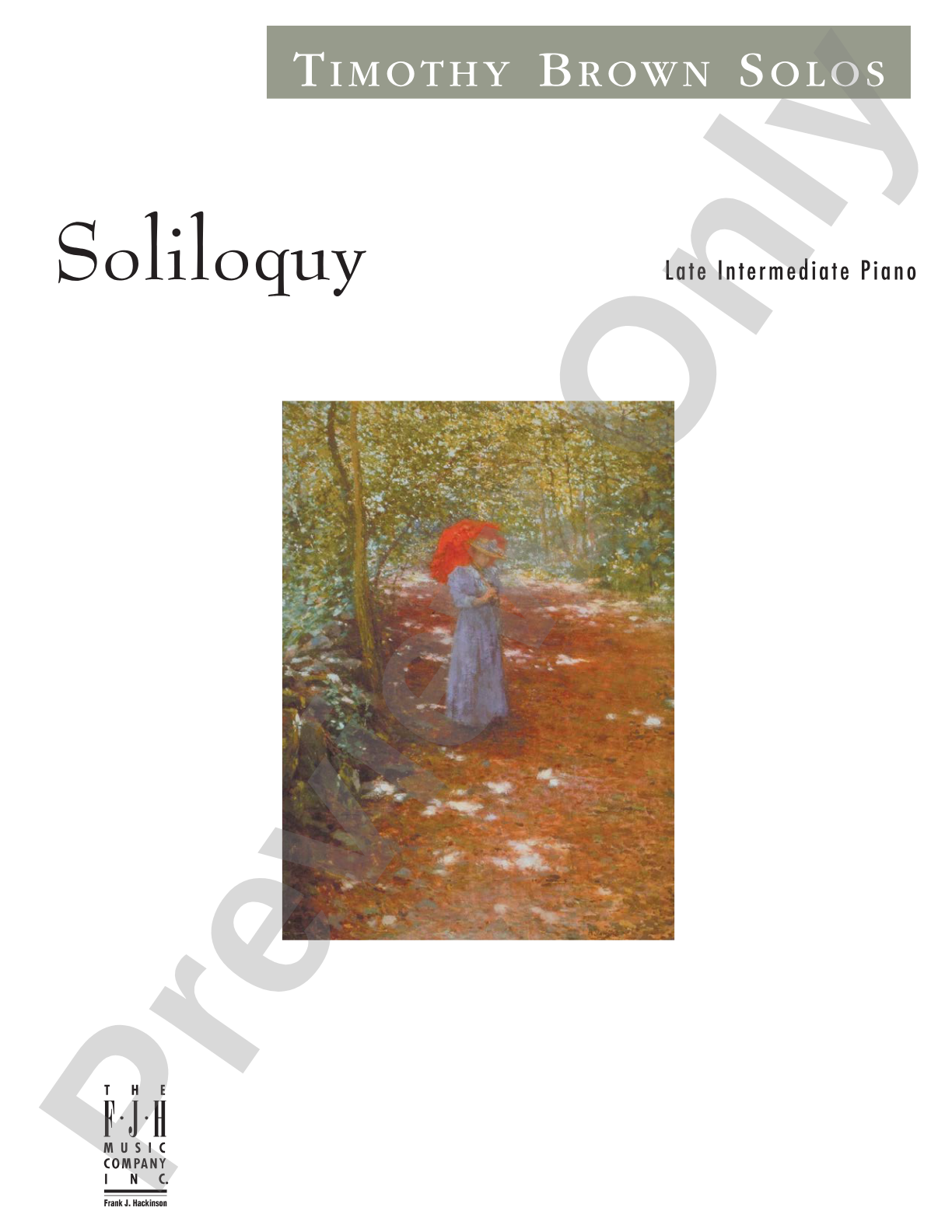 Soliloquy: Piano