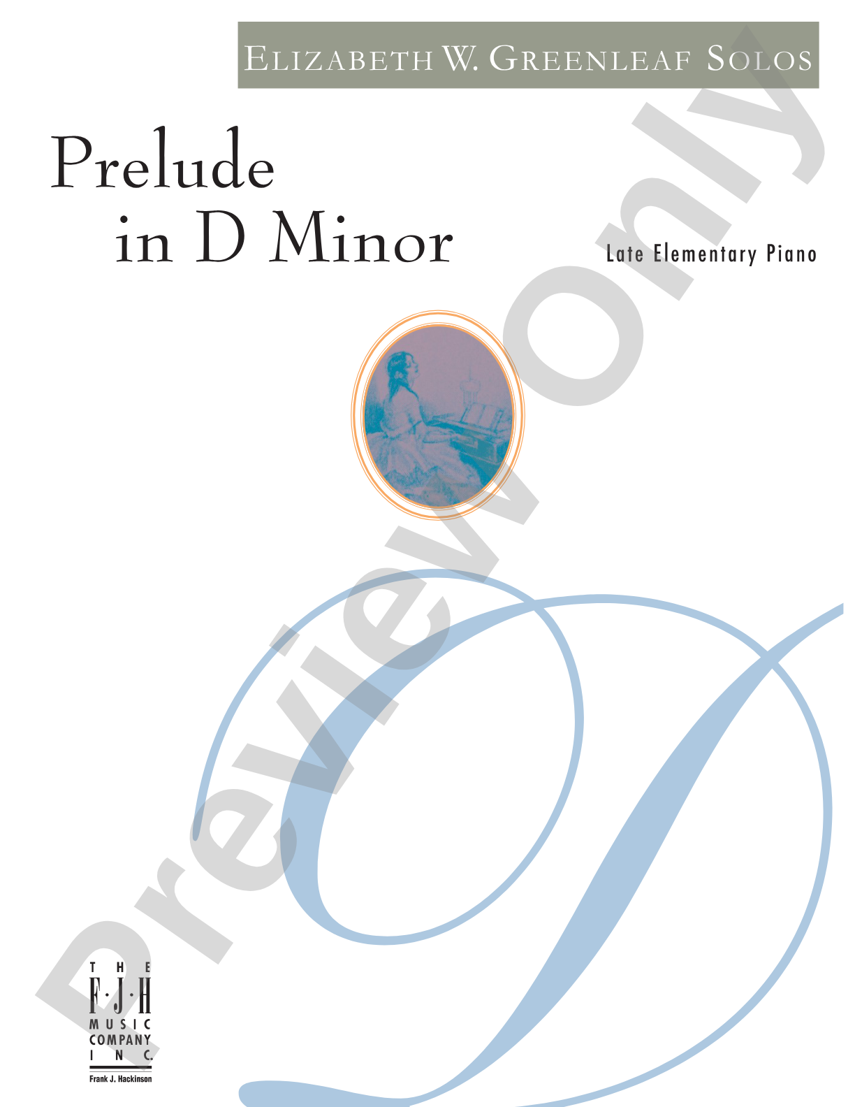 Prelude in D Minor: Piano