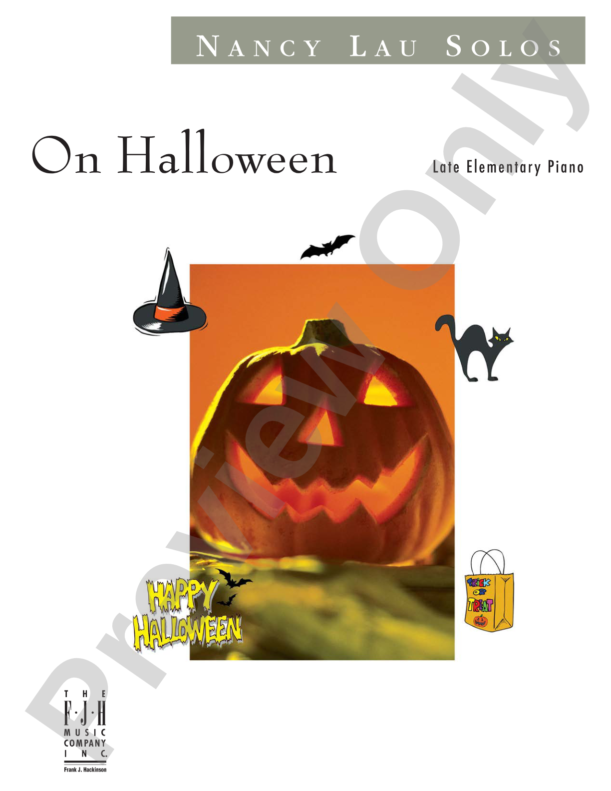 On Halloween: Piano