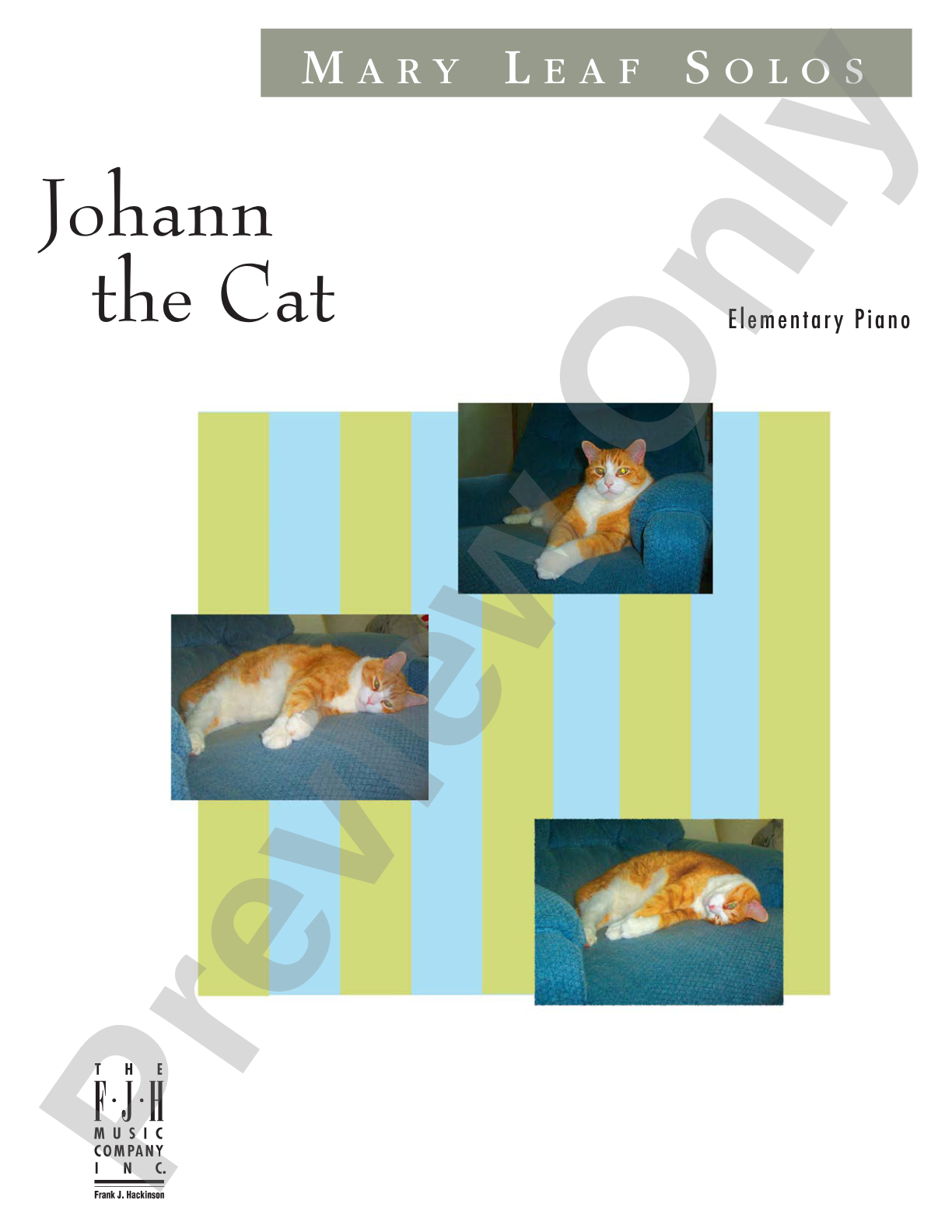 Johann the Cat: Piano