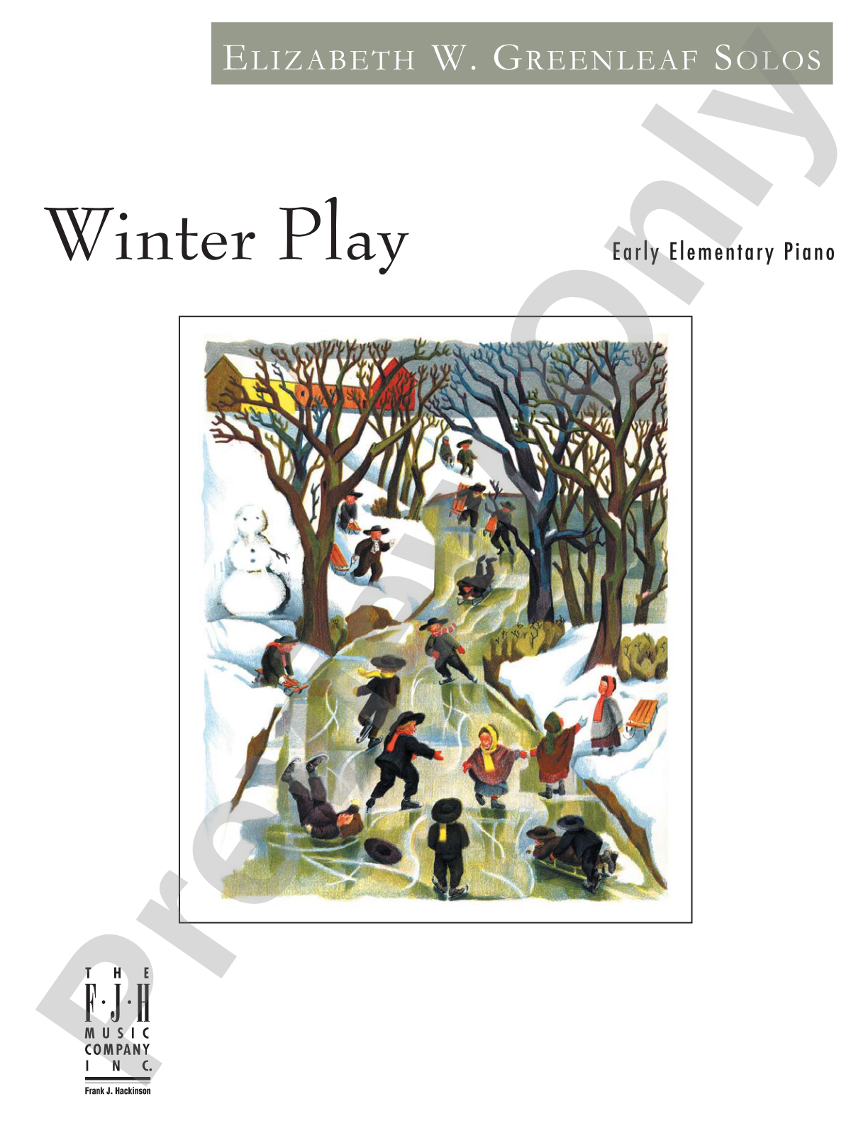 Winter Play: Piano