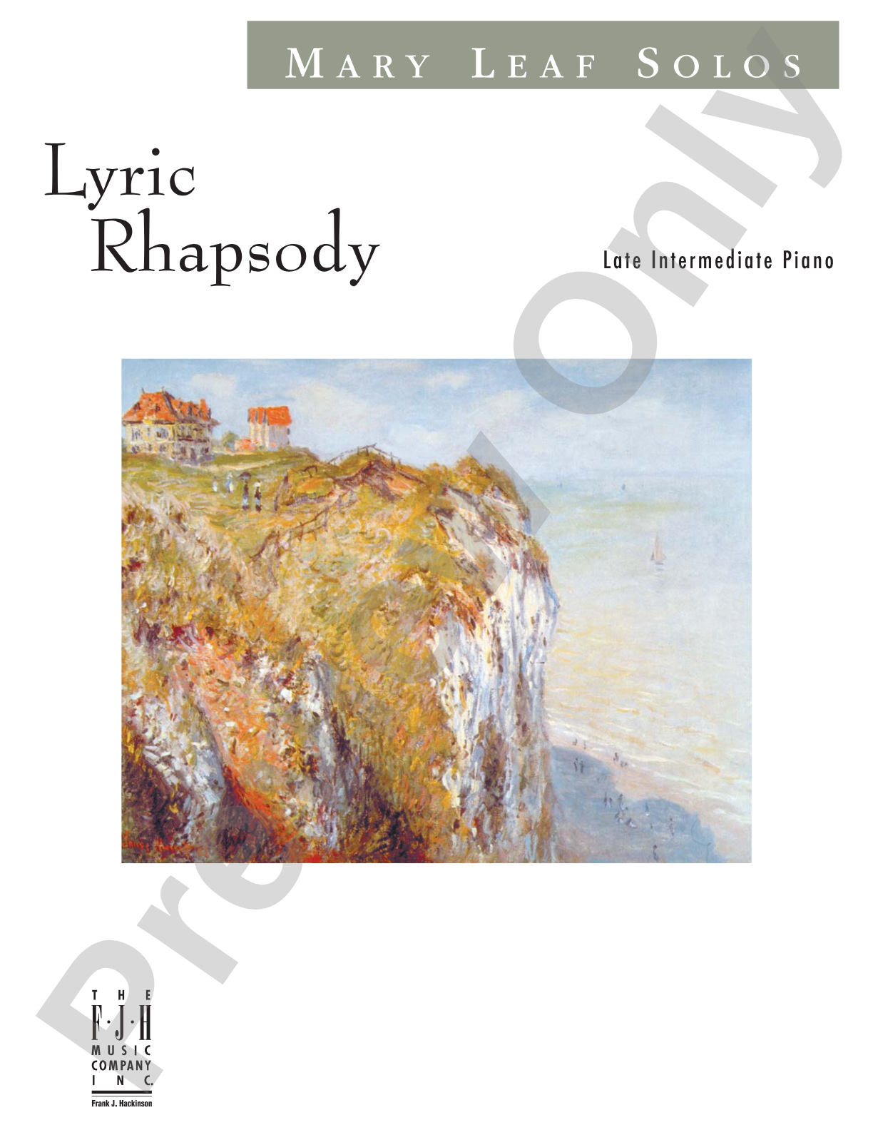Lyric Rhapsody: Piano