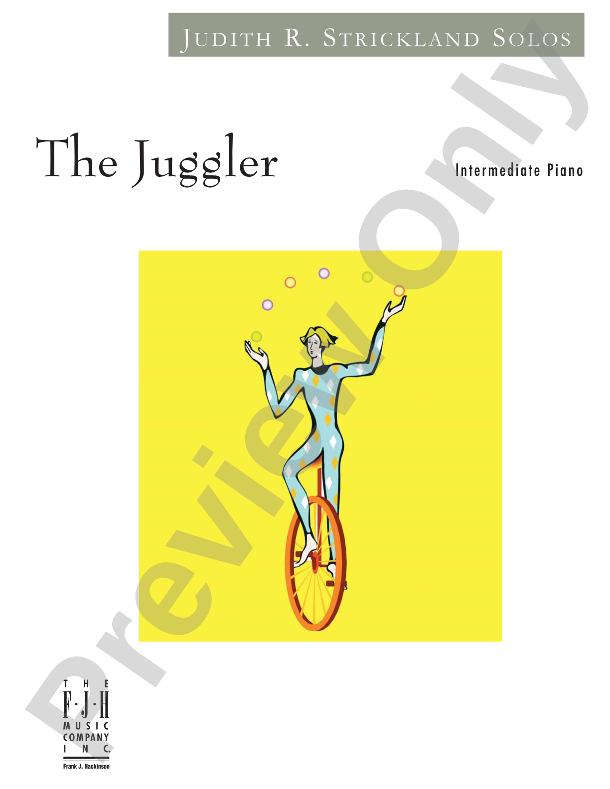 The Juggler: Piano