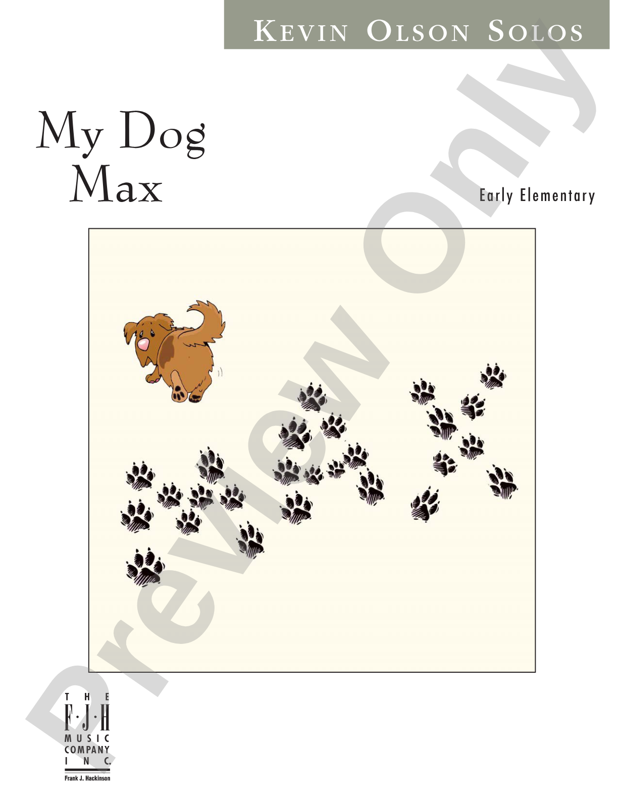 My Dog Max: Piano