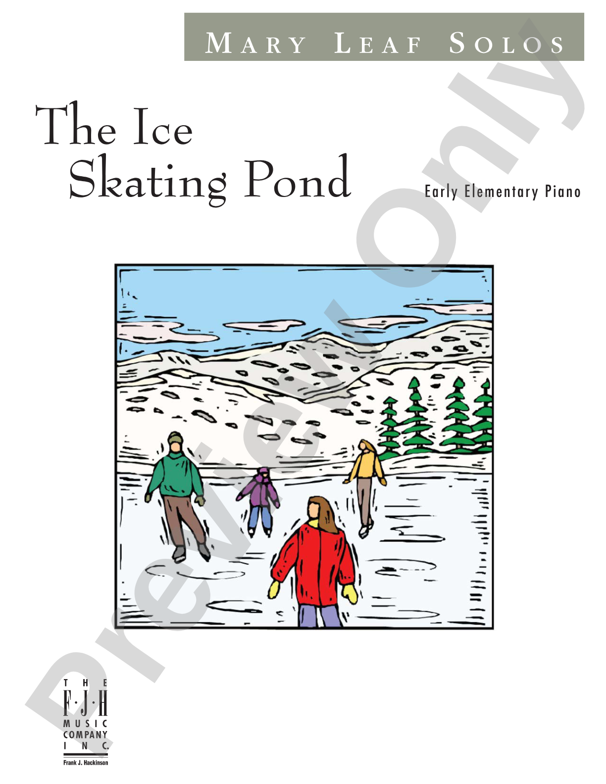 The Ice Skating Pond: Piano