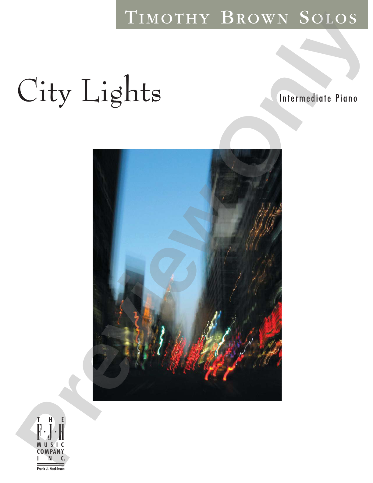 City Lights: Piano