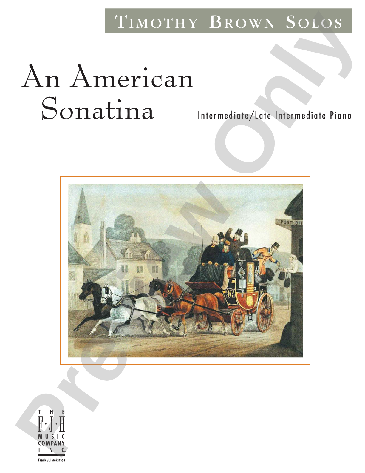 An American Sonatina: Piano