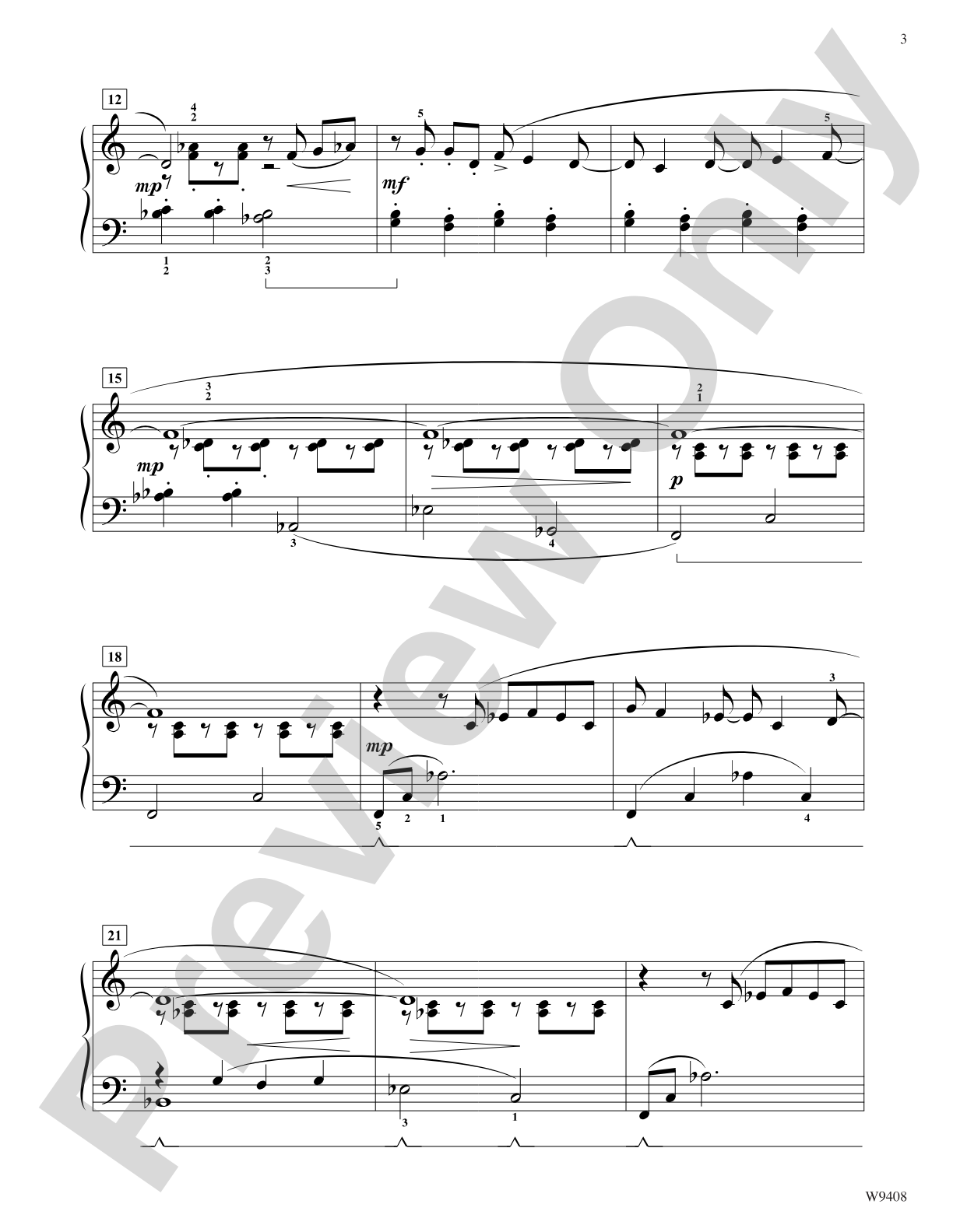 Sonatina No. 3: Piano