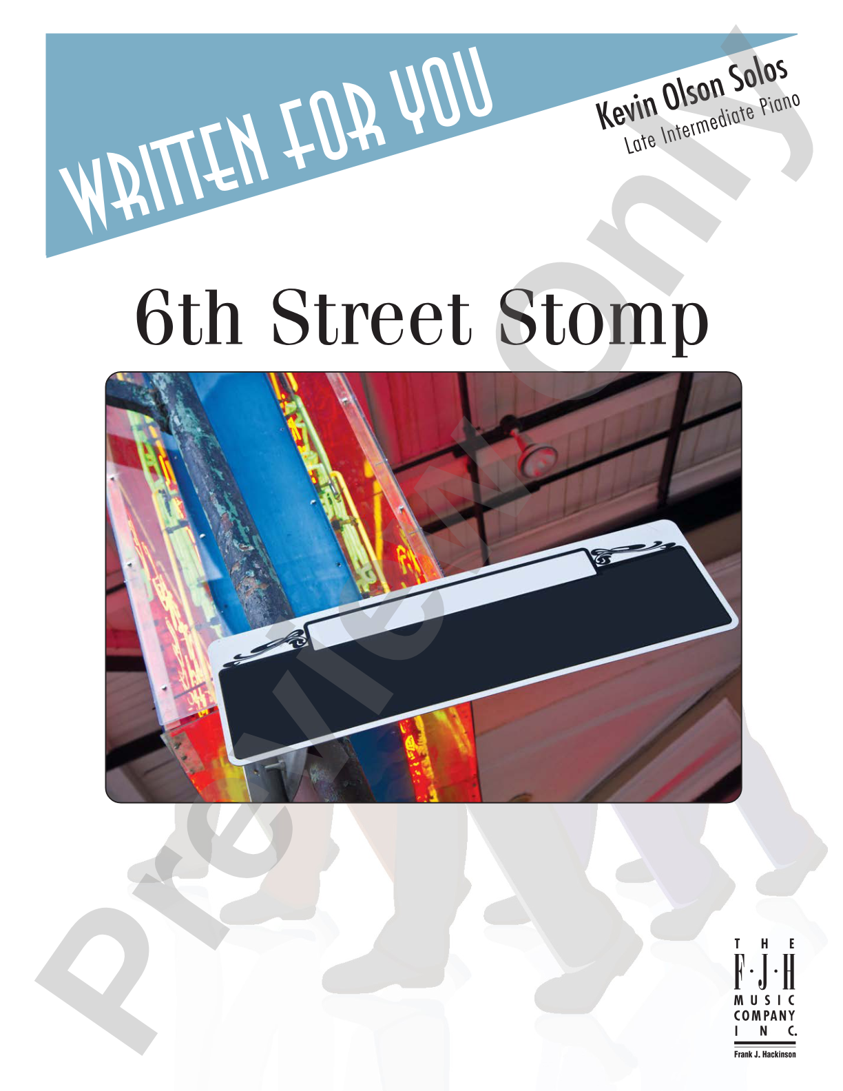 6th Street Stomp: Piano