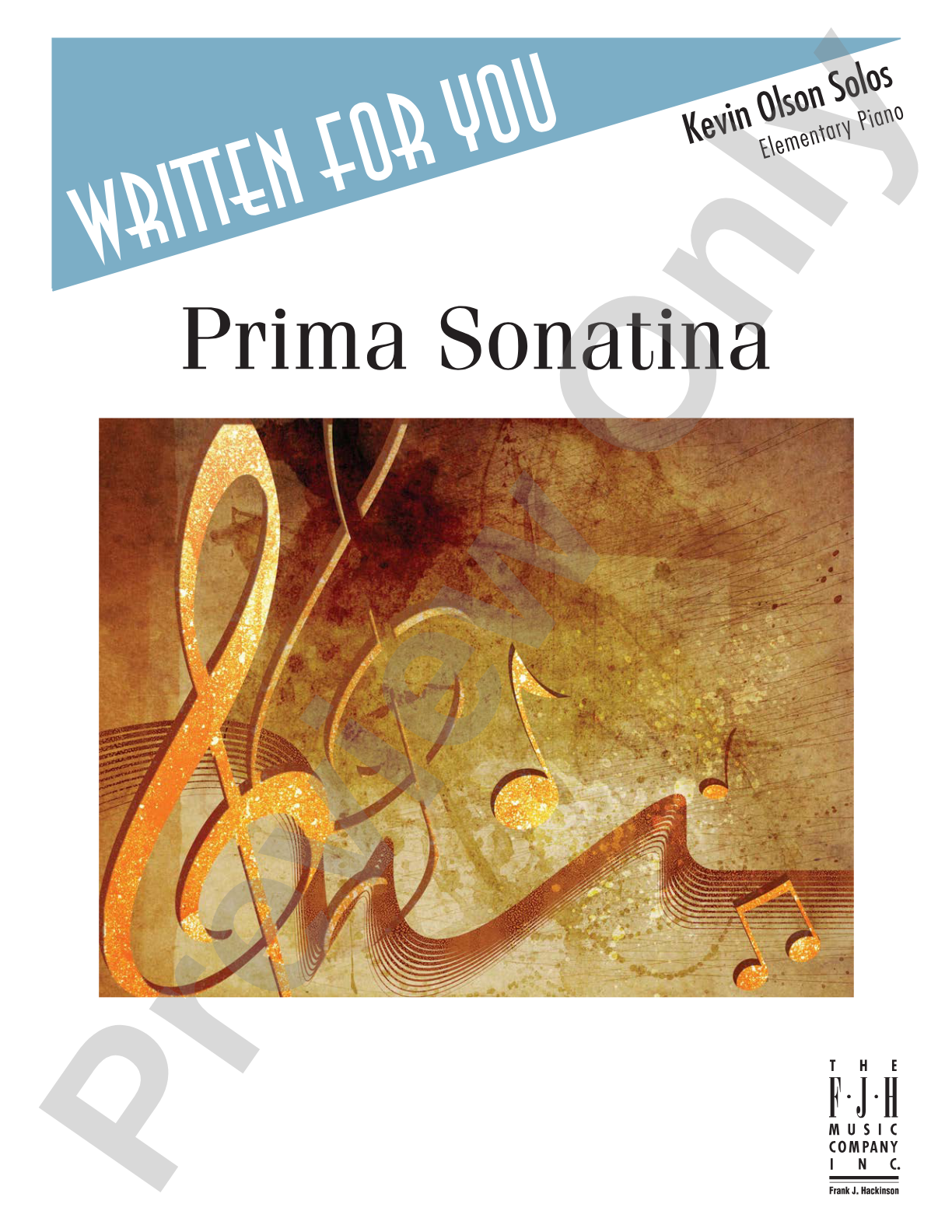 Prima Sonatina: Piano