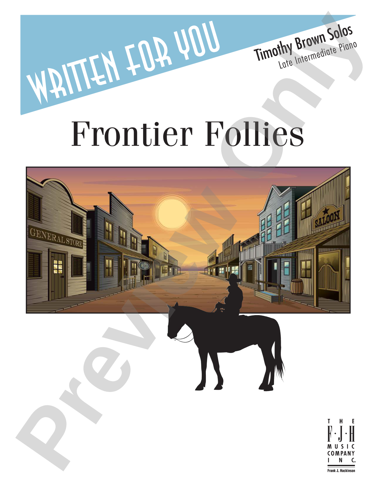 Frontier Follies: Piano
