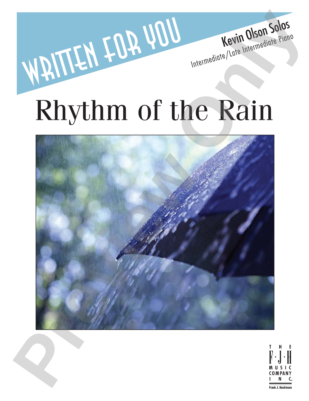 Rhythm of the Rain: Piano