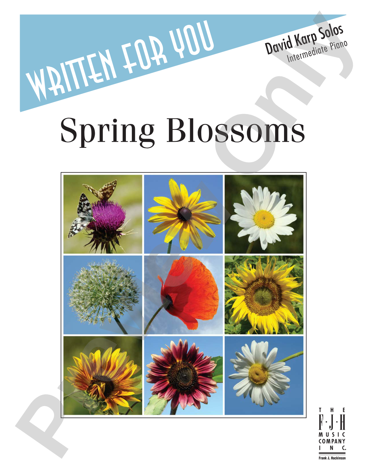 Spring Blossoms: Piano