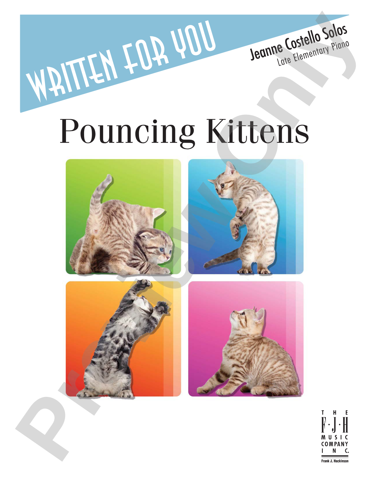 Pouncing Kittens: Piano