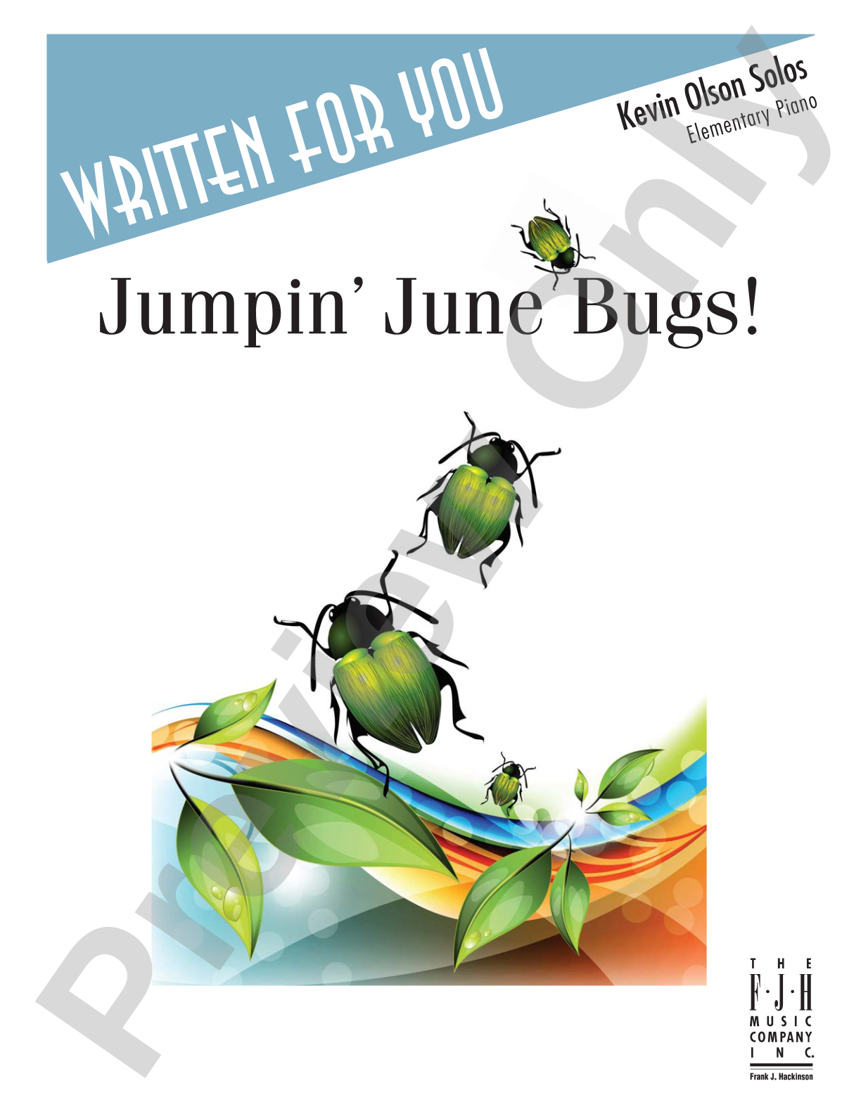 Jumpin' June Bugs!: Piano