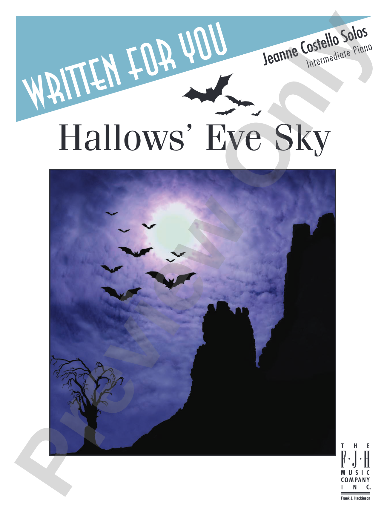 Hallow's Eve Sky: Piano