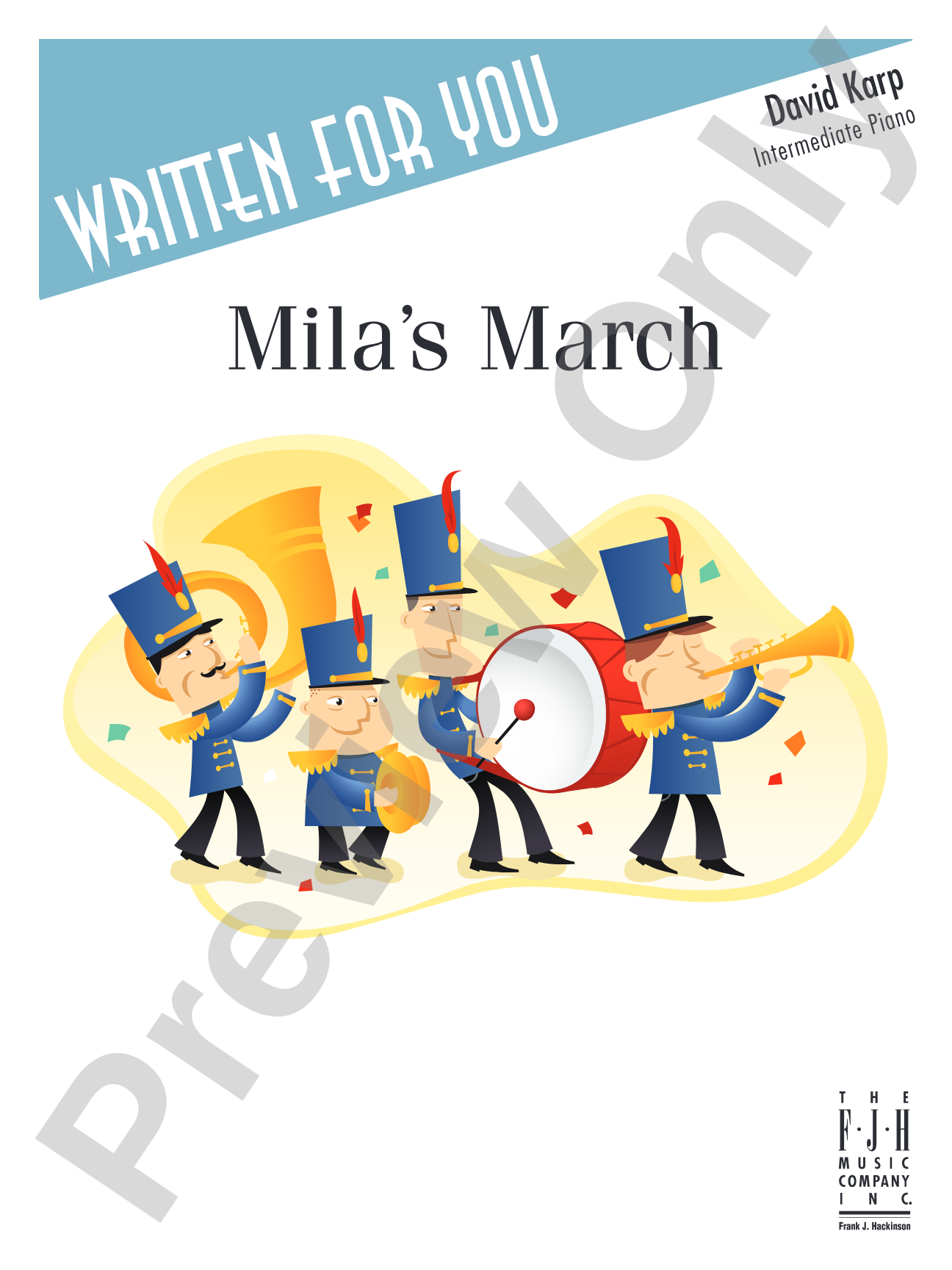 Mila's March: Piano