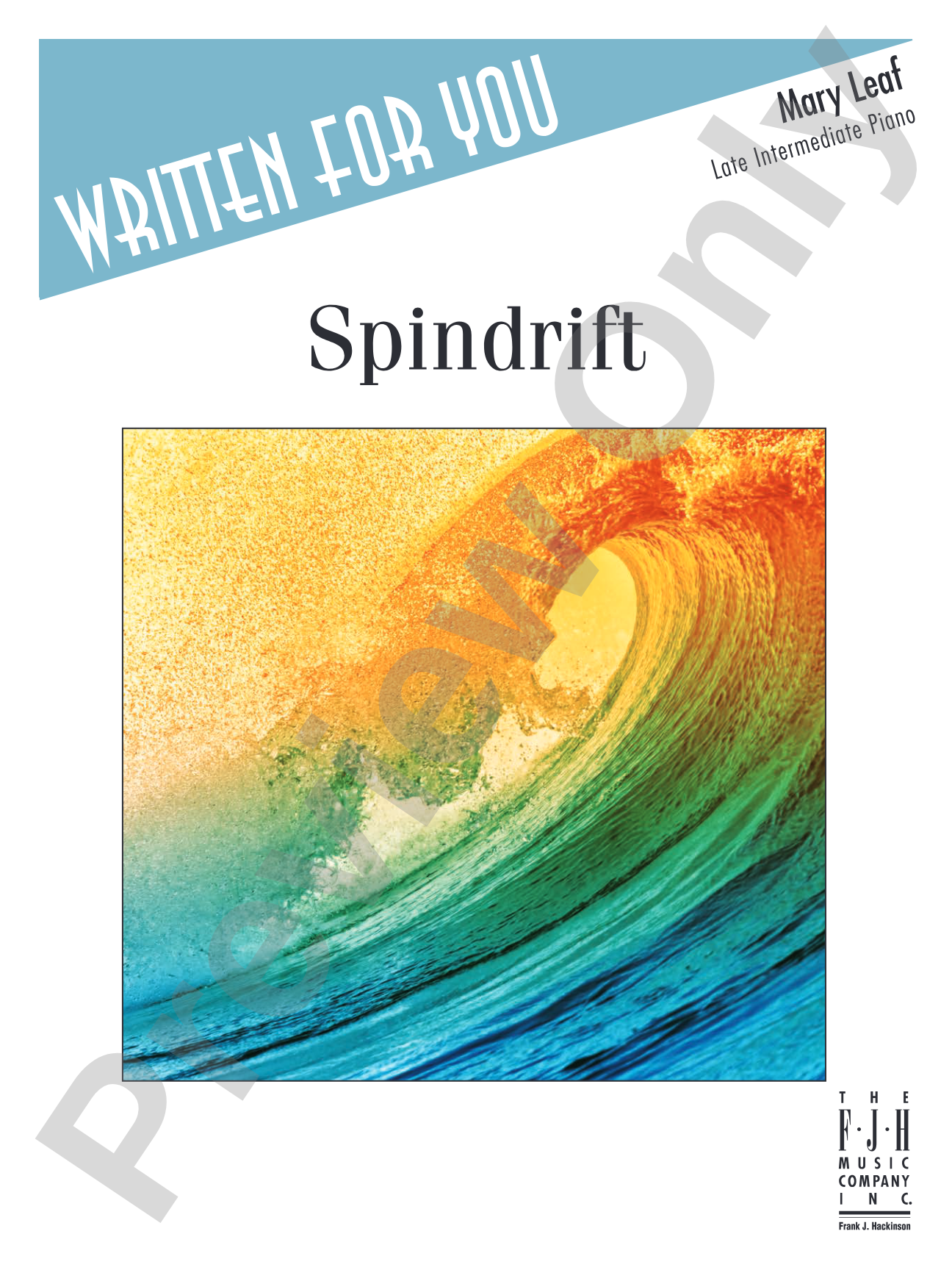 Spindrift: Piano