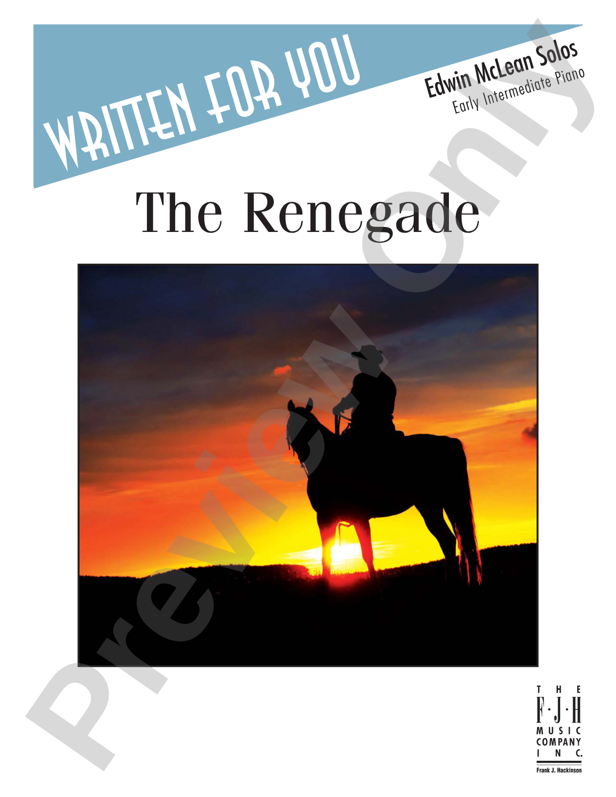 The Renegade: Piano