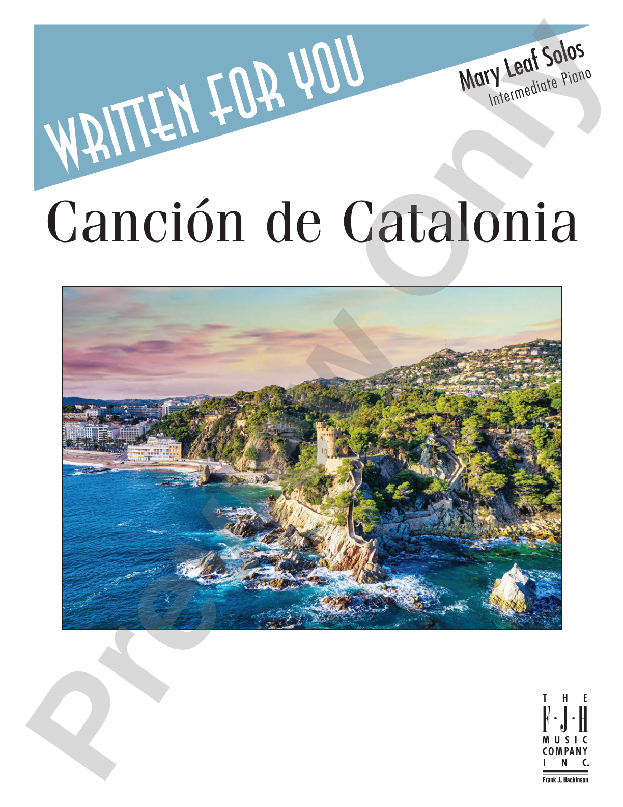 Canción de Catalonia: Piano