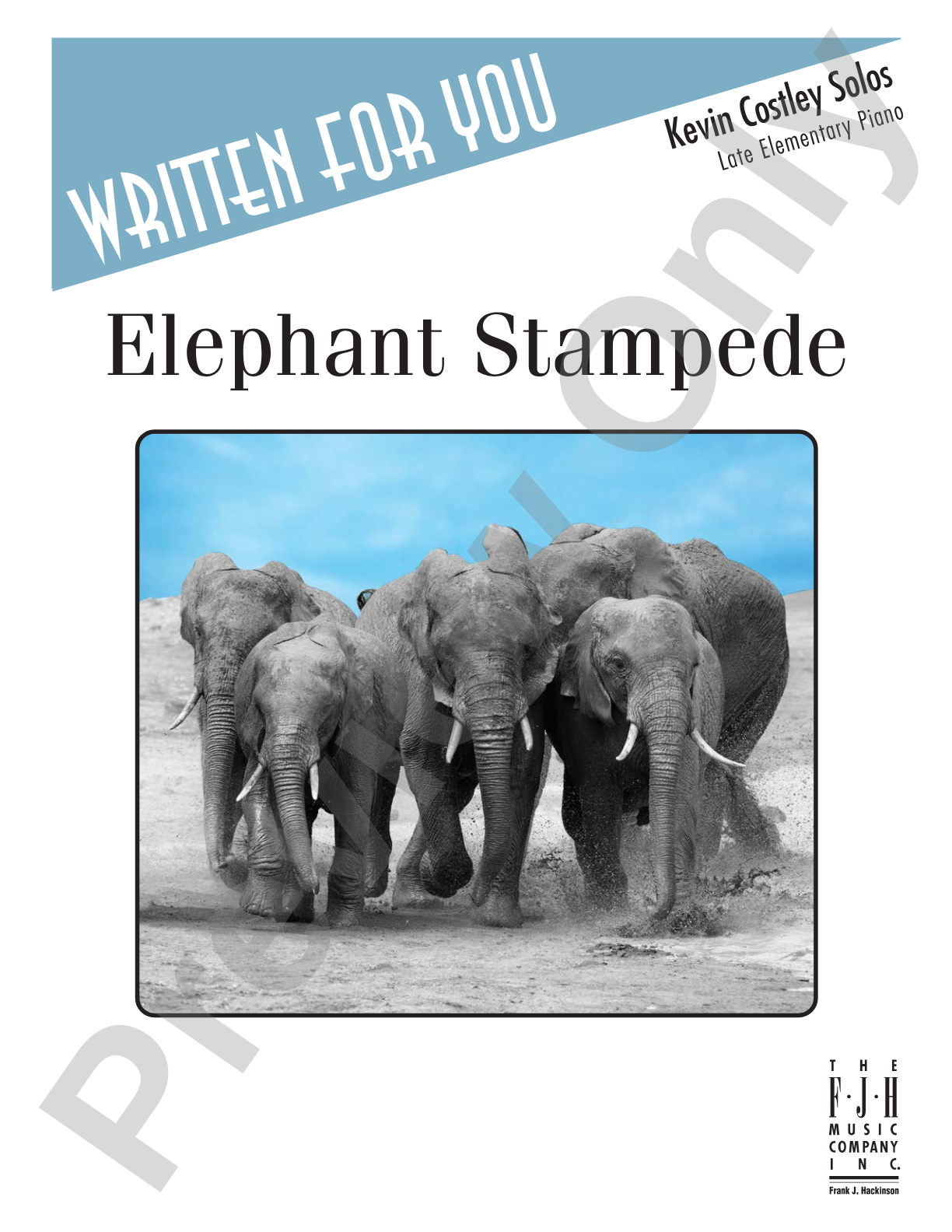 Elephant Stampede: Piano