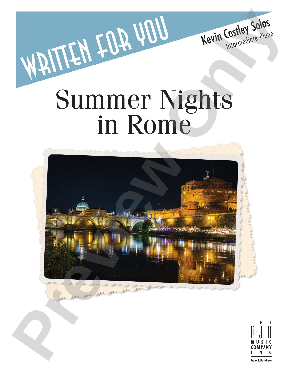 Summer Nights in Rome: Piano
