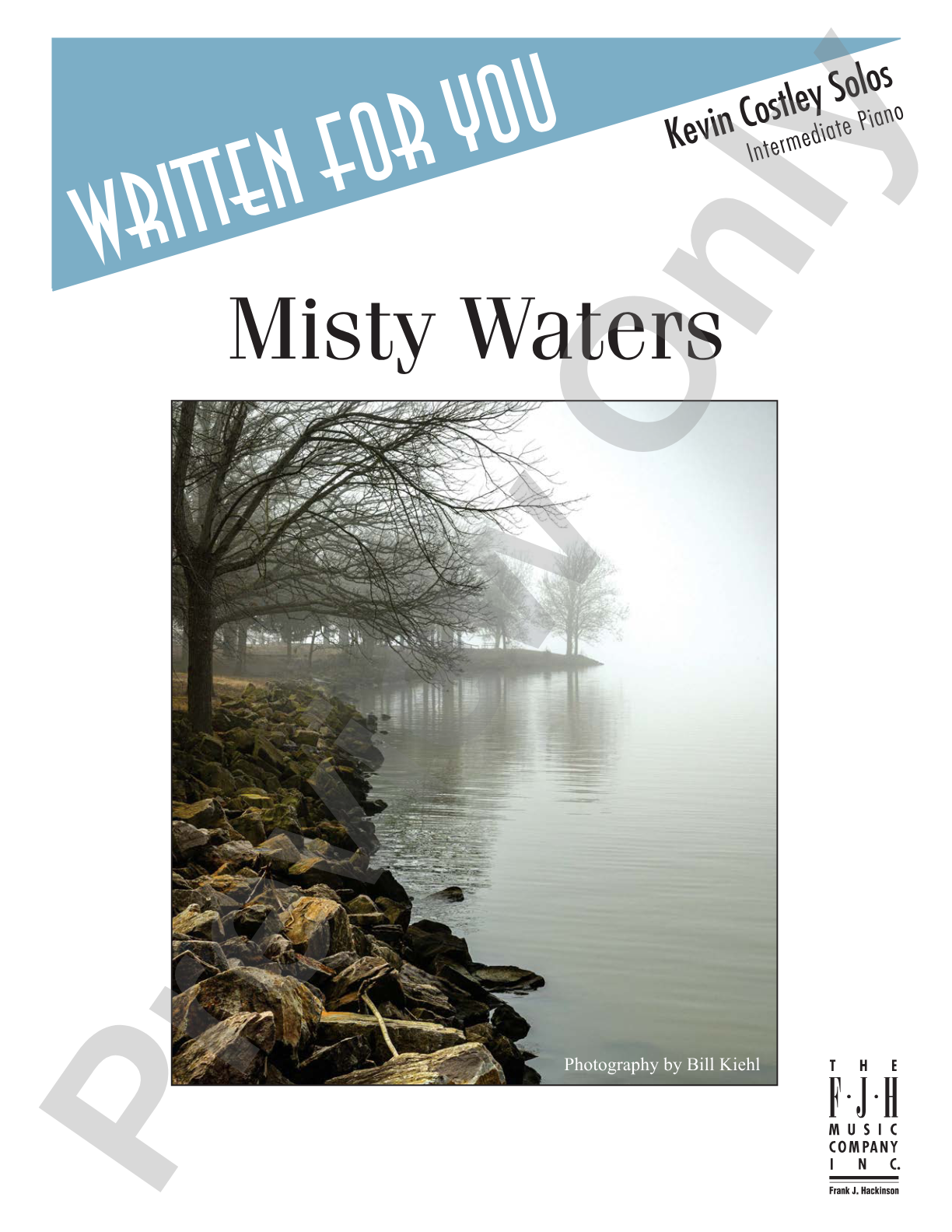 Misty Waters: Piano