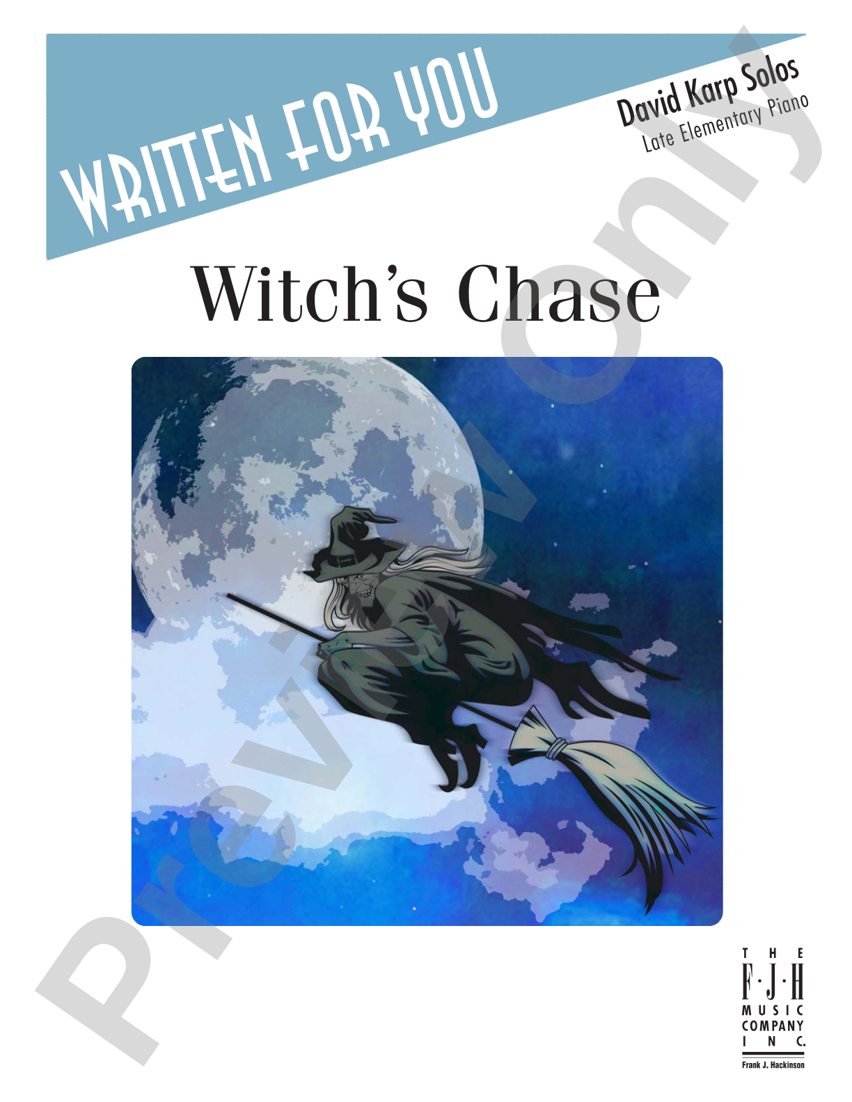 Witches Chase: Piano