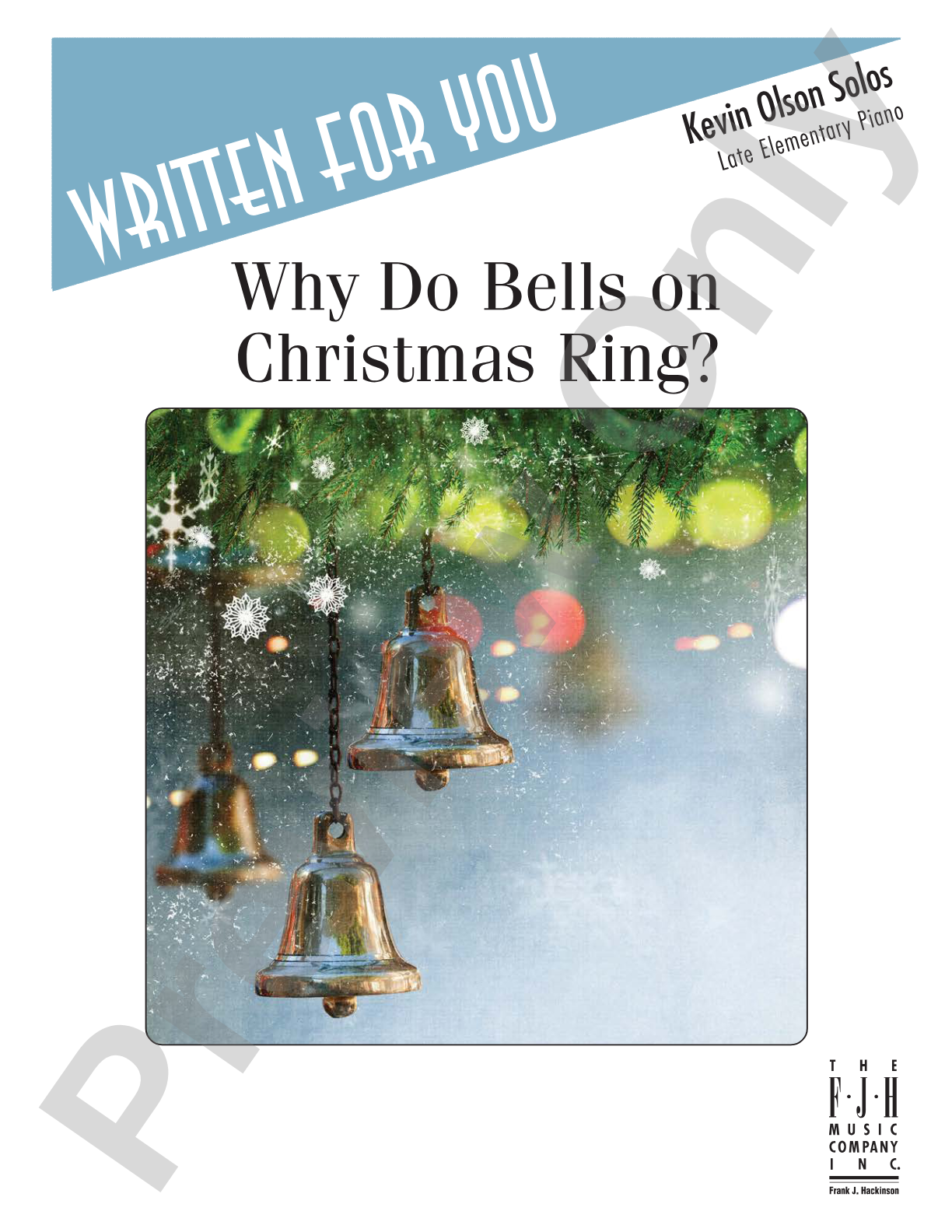 Why Do Bells on Christmas Ring?: Piano
