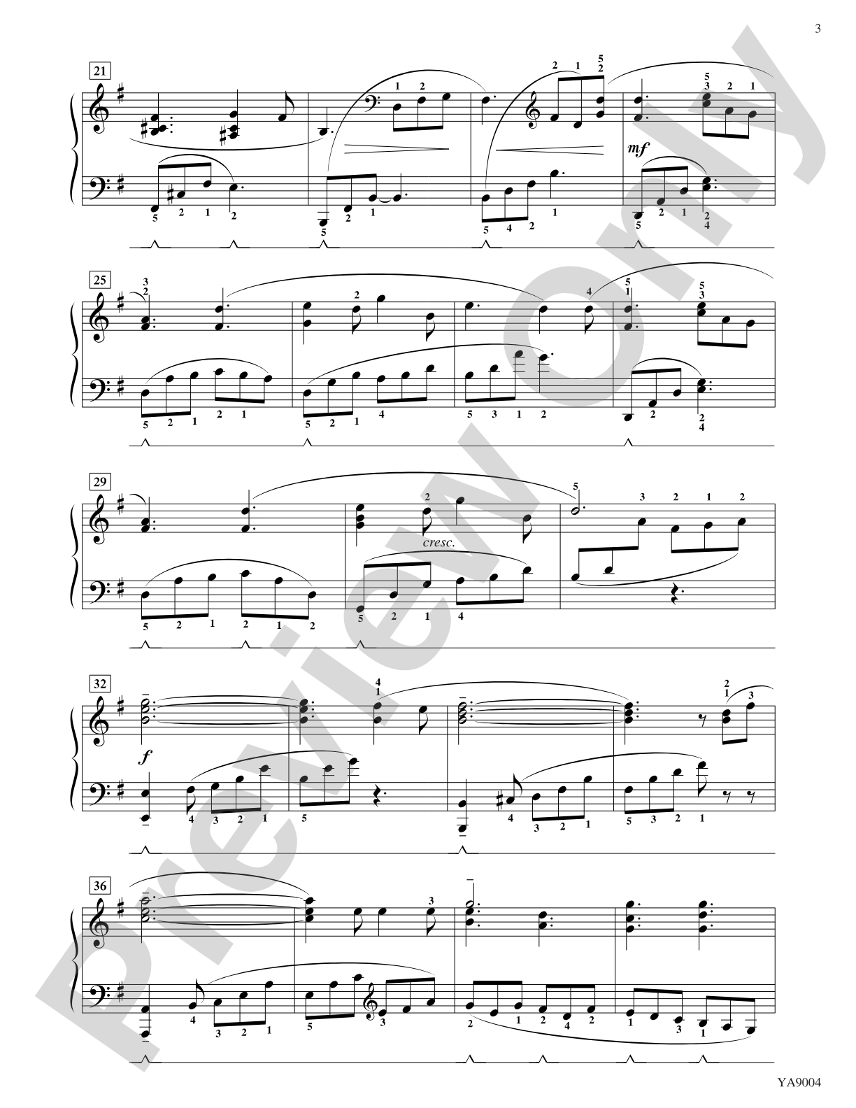 Three Christmas Nocturnes: Piano