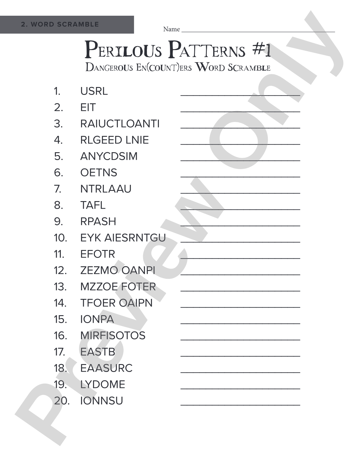Dangerous En(count)ers: Concert Band