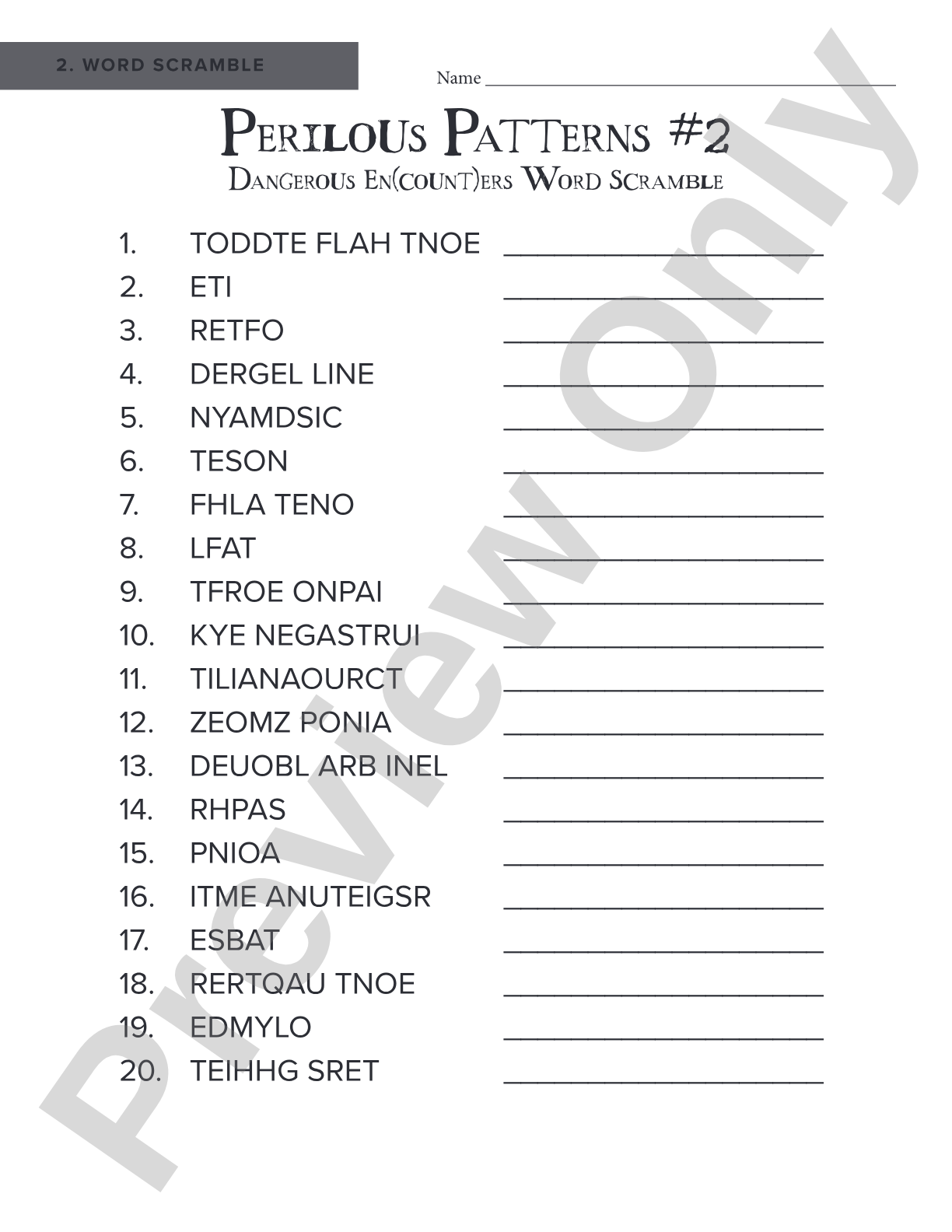 Dangerous En(count)ers: Concert Band