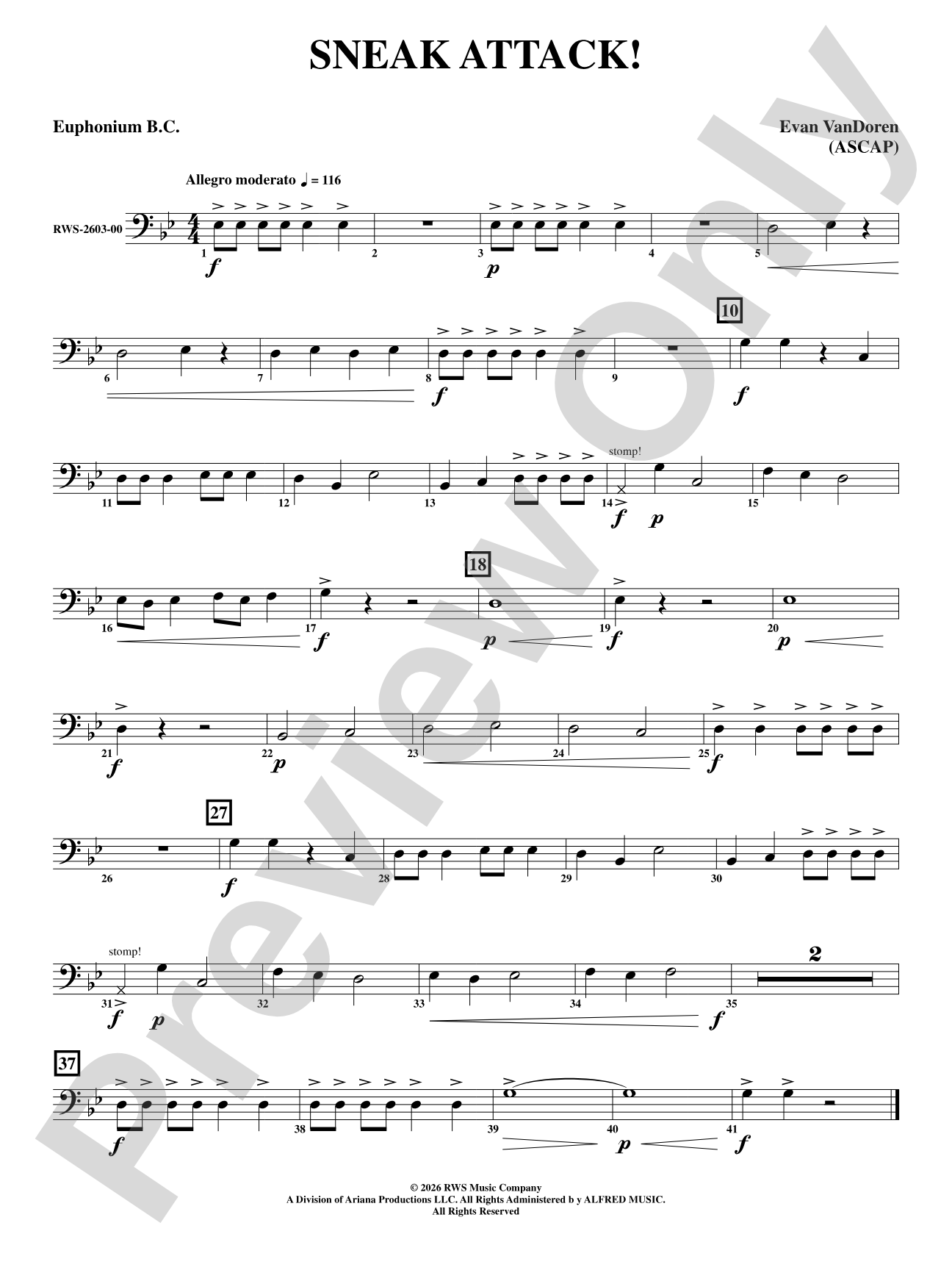 Sneak Attack: Baritone B.C.